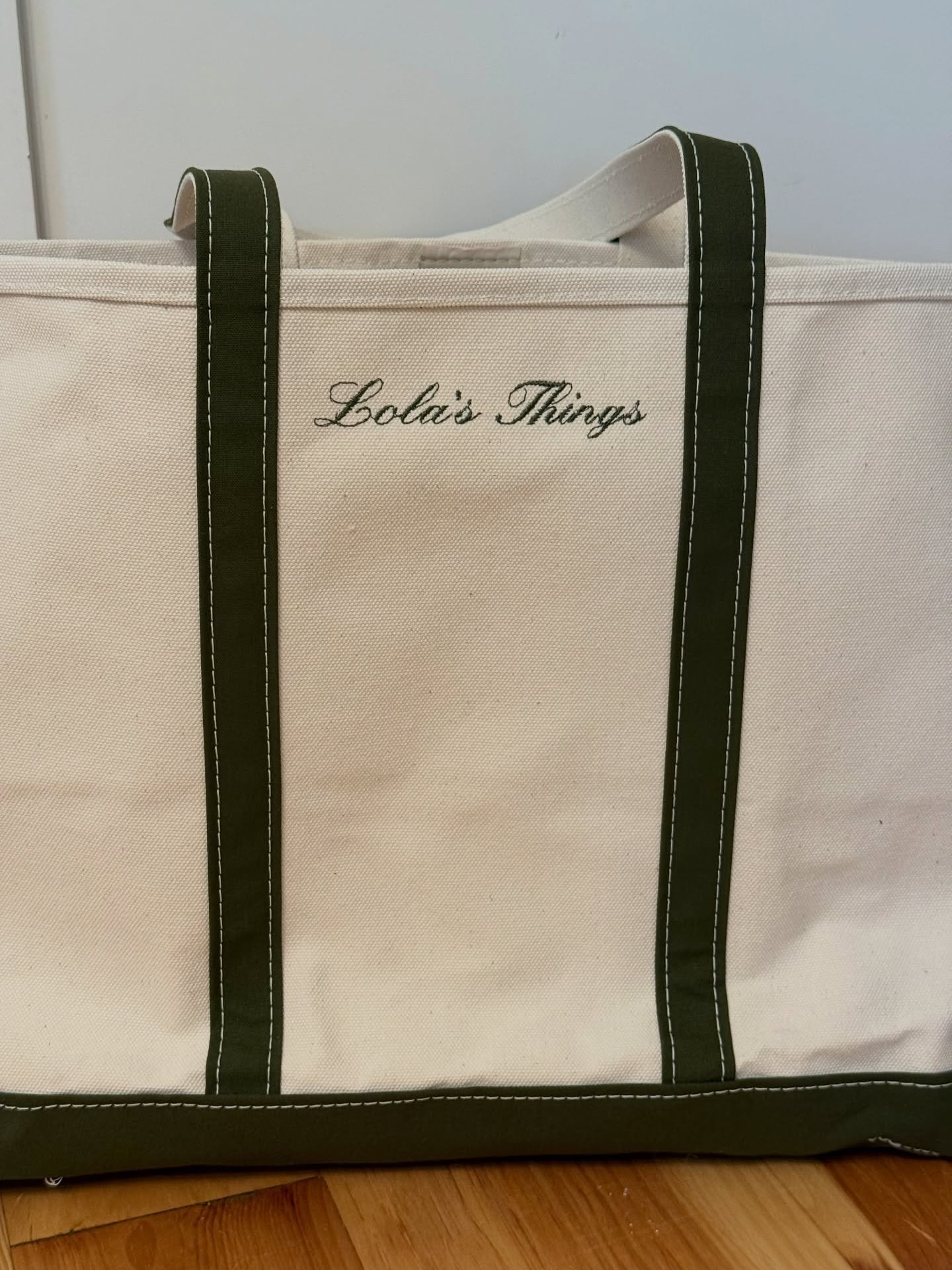 LL 🫘🫛 bags are always a good idea 

#embroidery #llbean #customembroidery #minneapolis #customgifts