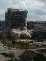 Houston Main Building Implosion