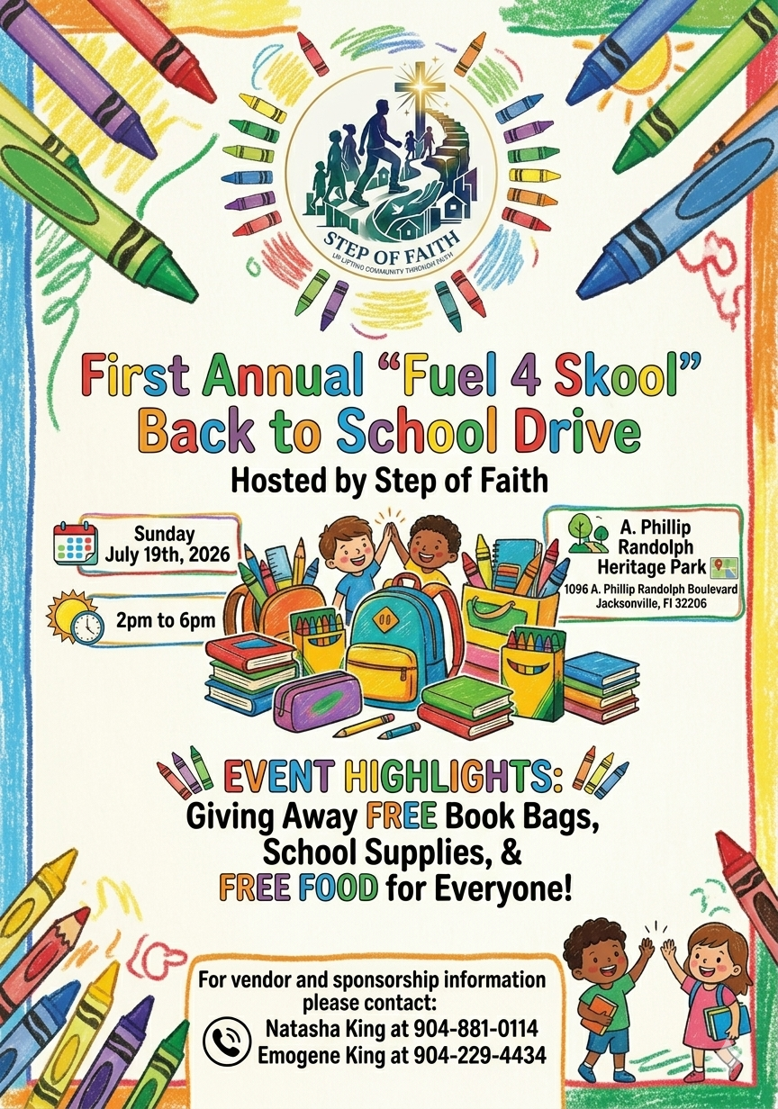 "Fuel 4 Skool" Back To School Drive 