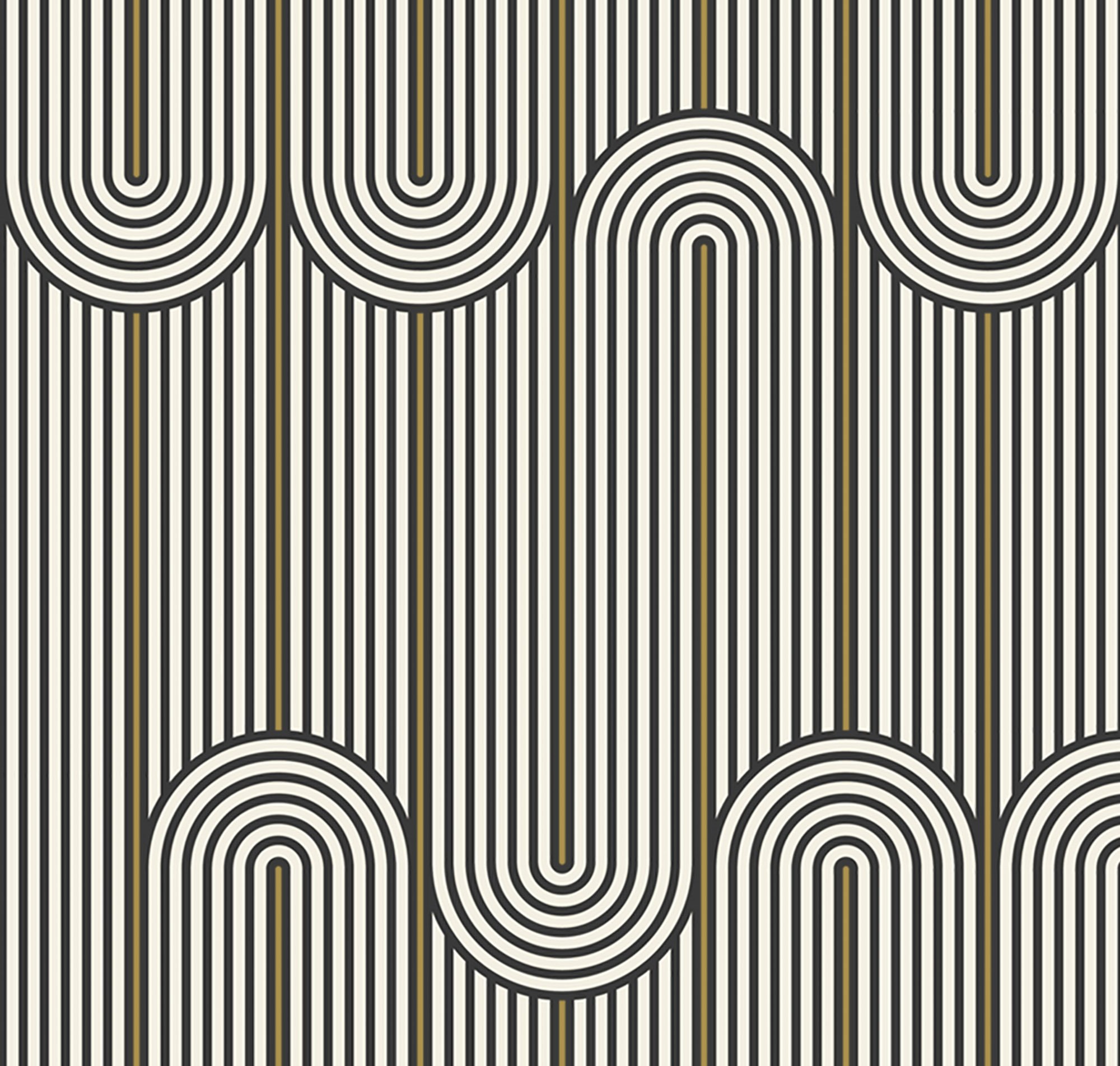 The Lawnmower - Black + White + Gold ECO
