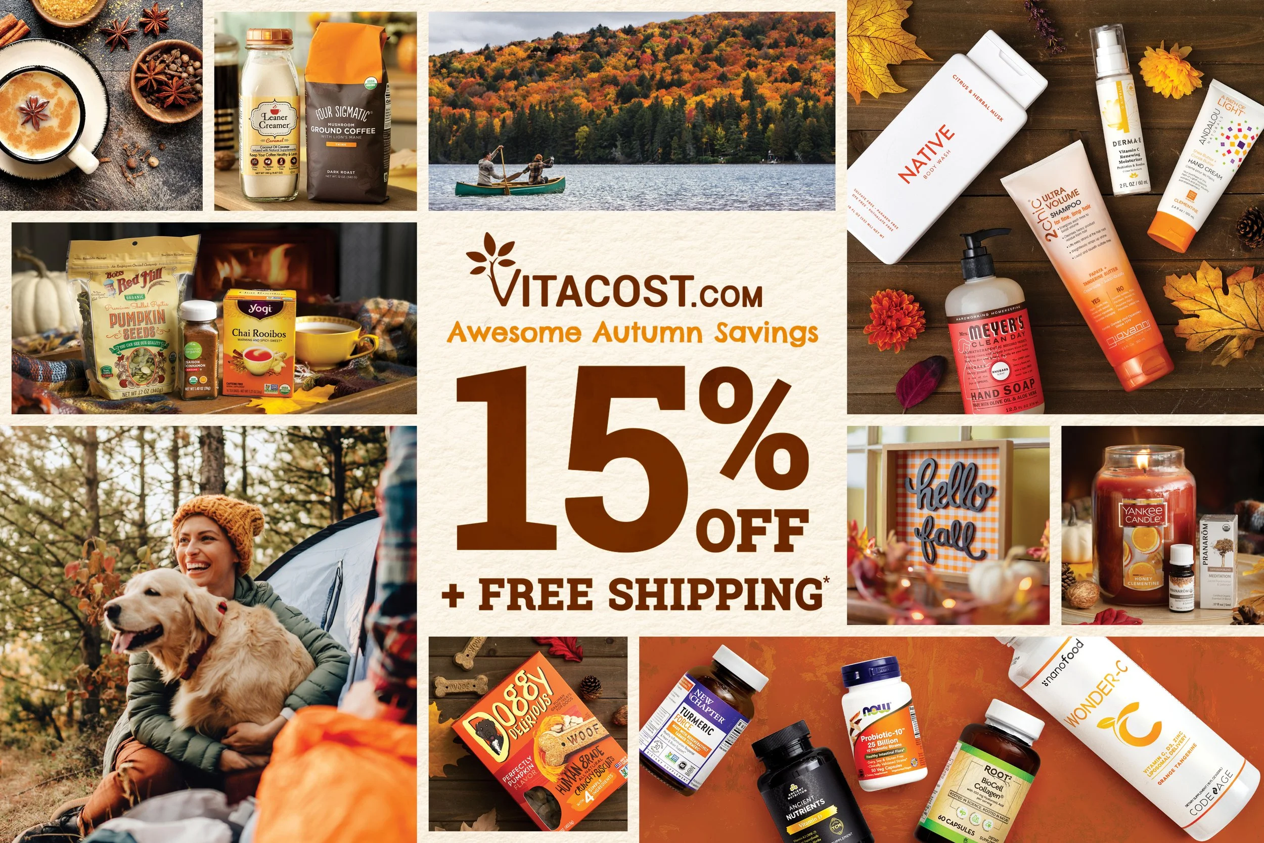 Vitacost Autumn Savings - Front