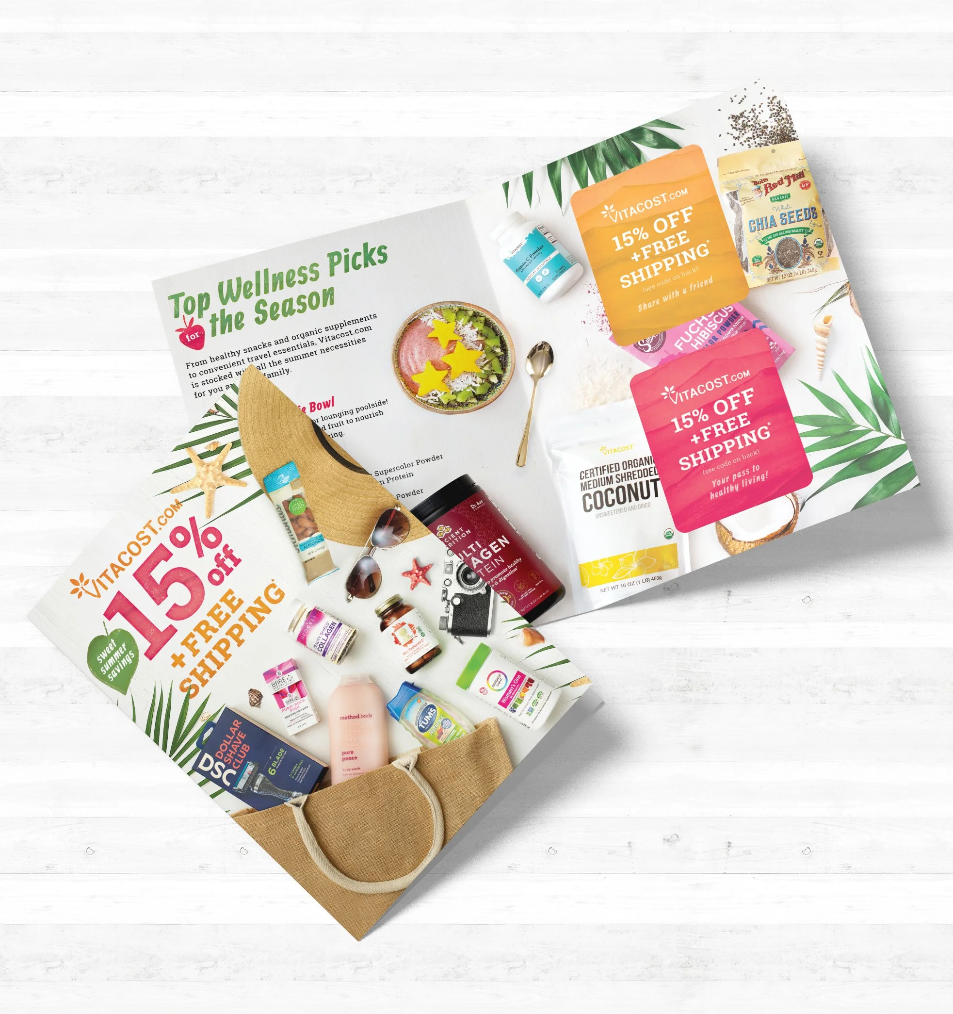 Vitacost Summer Savings - Mockup