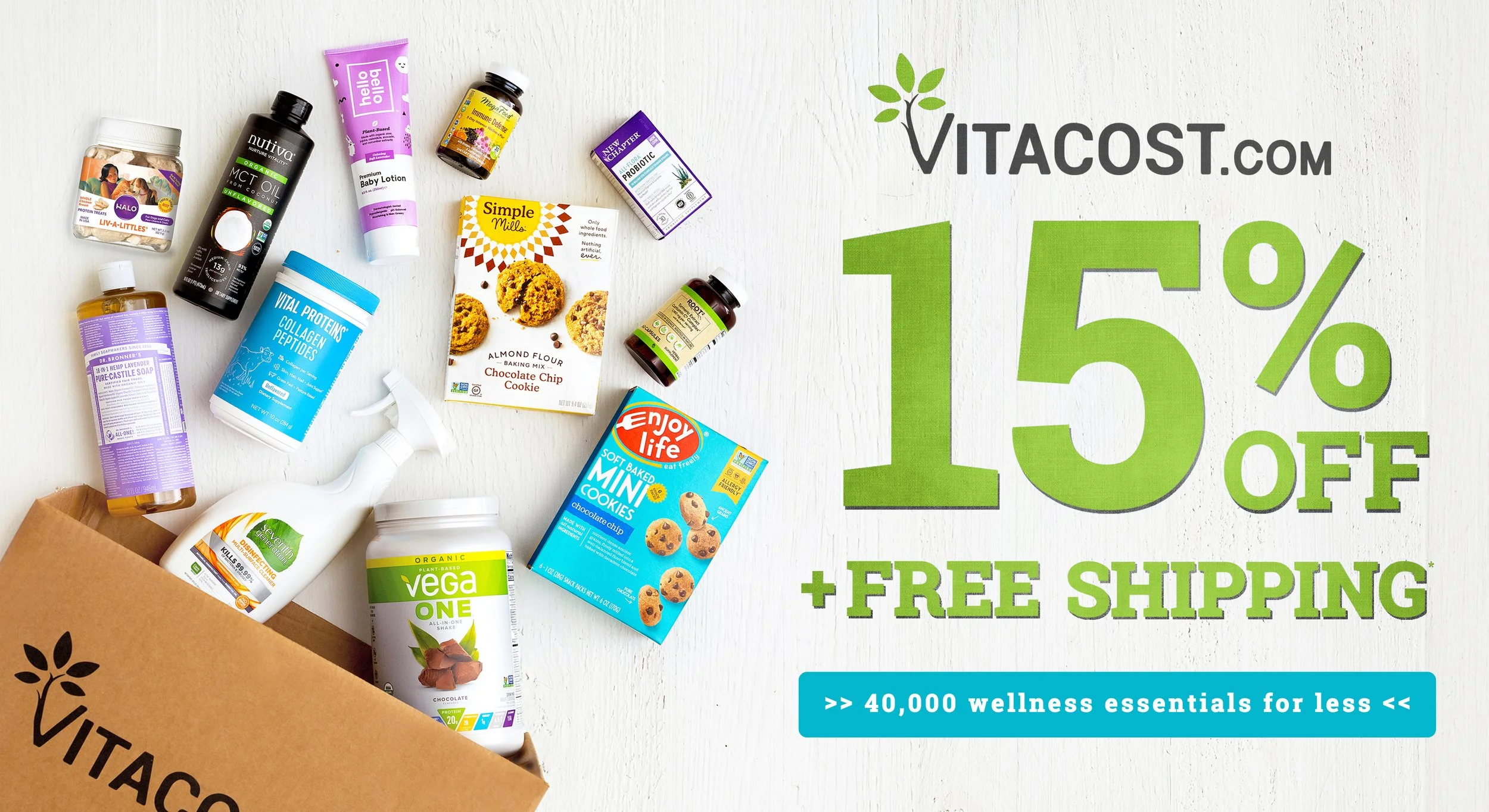 Vitacost "New Customer" - Front