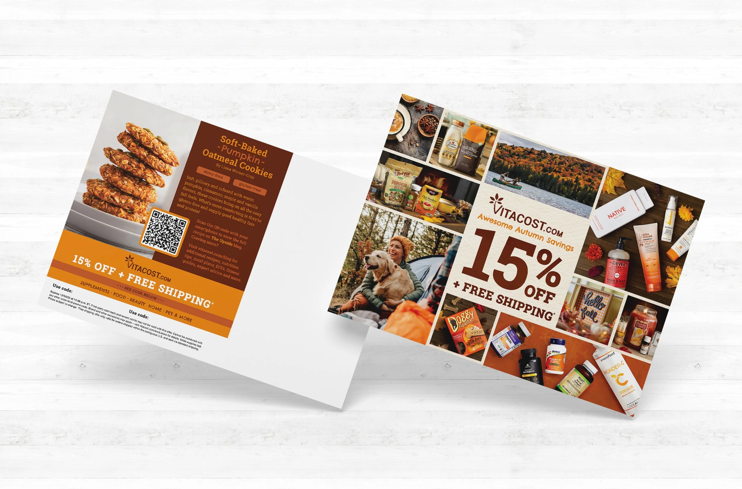 Vitacost Autumn Savings - Mockup