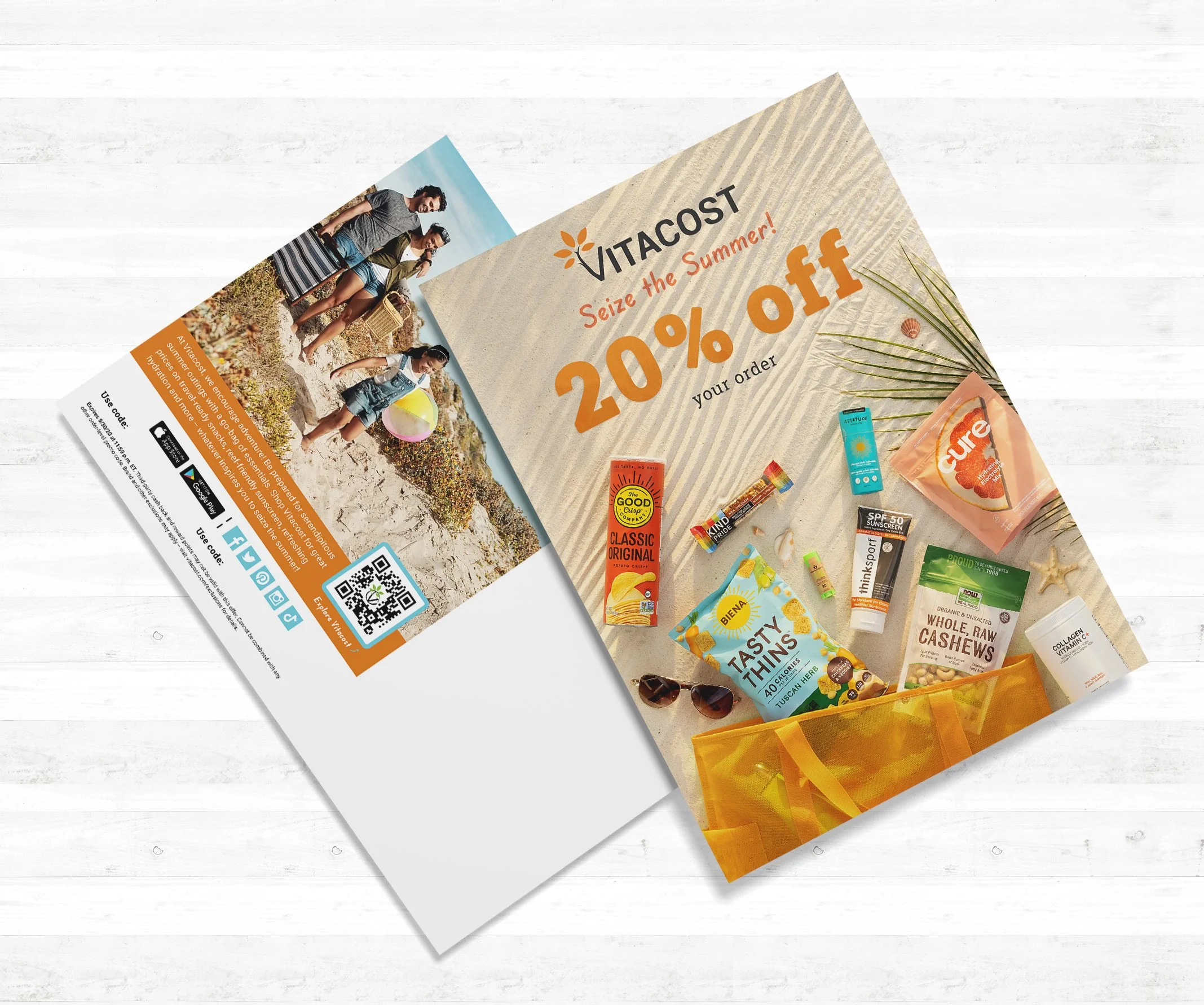 Vitacost Summer Sale - Mockup
