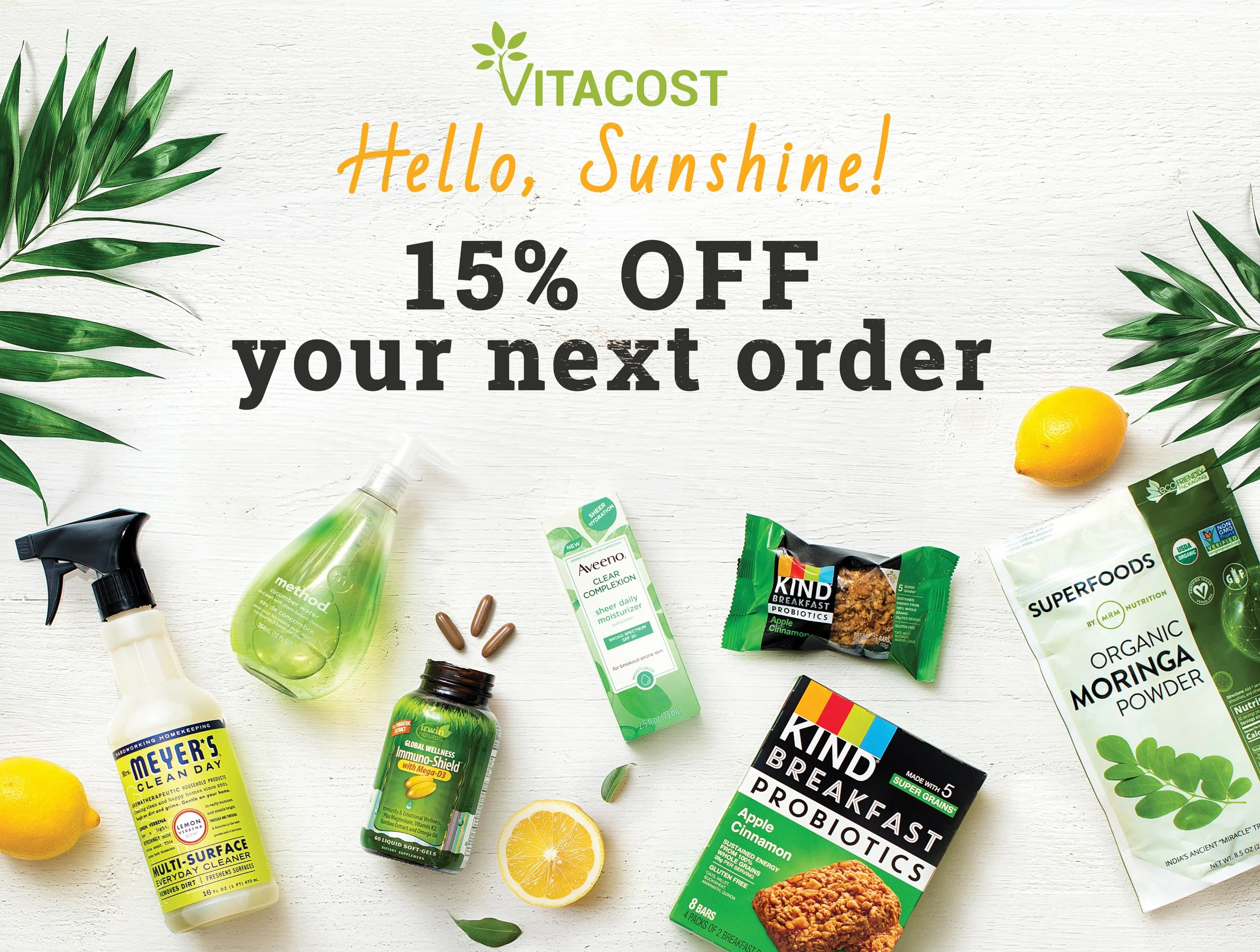 Vitacost Spring Sale - Front