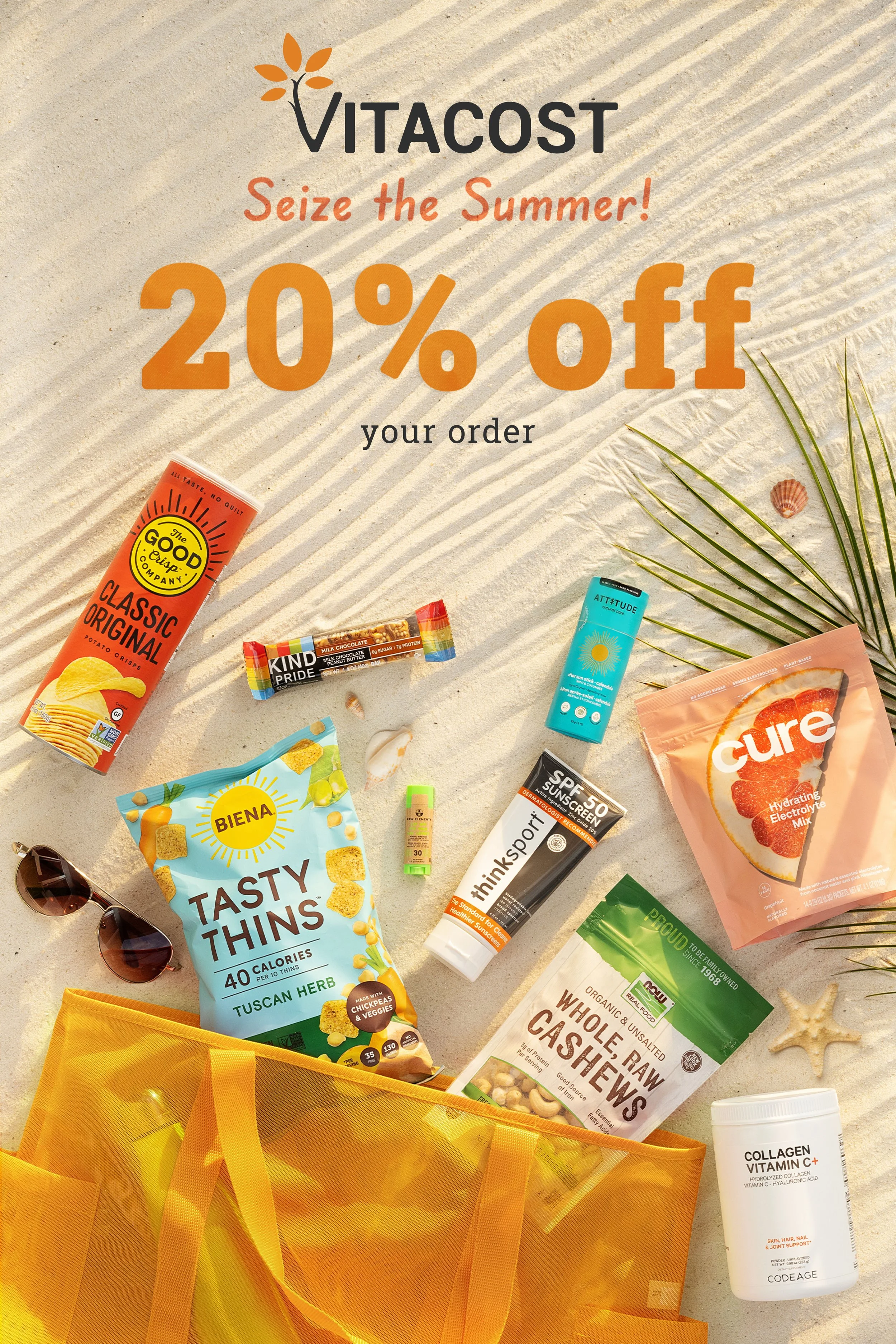 Vitacost Summer Sale - Front