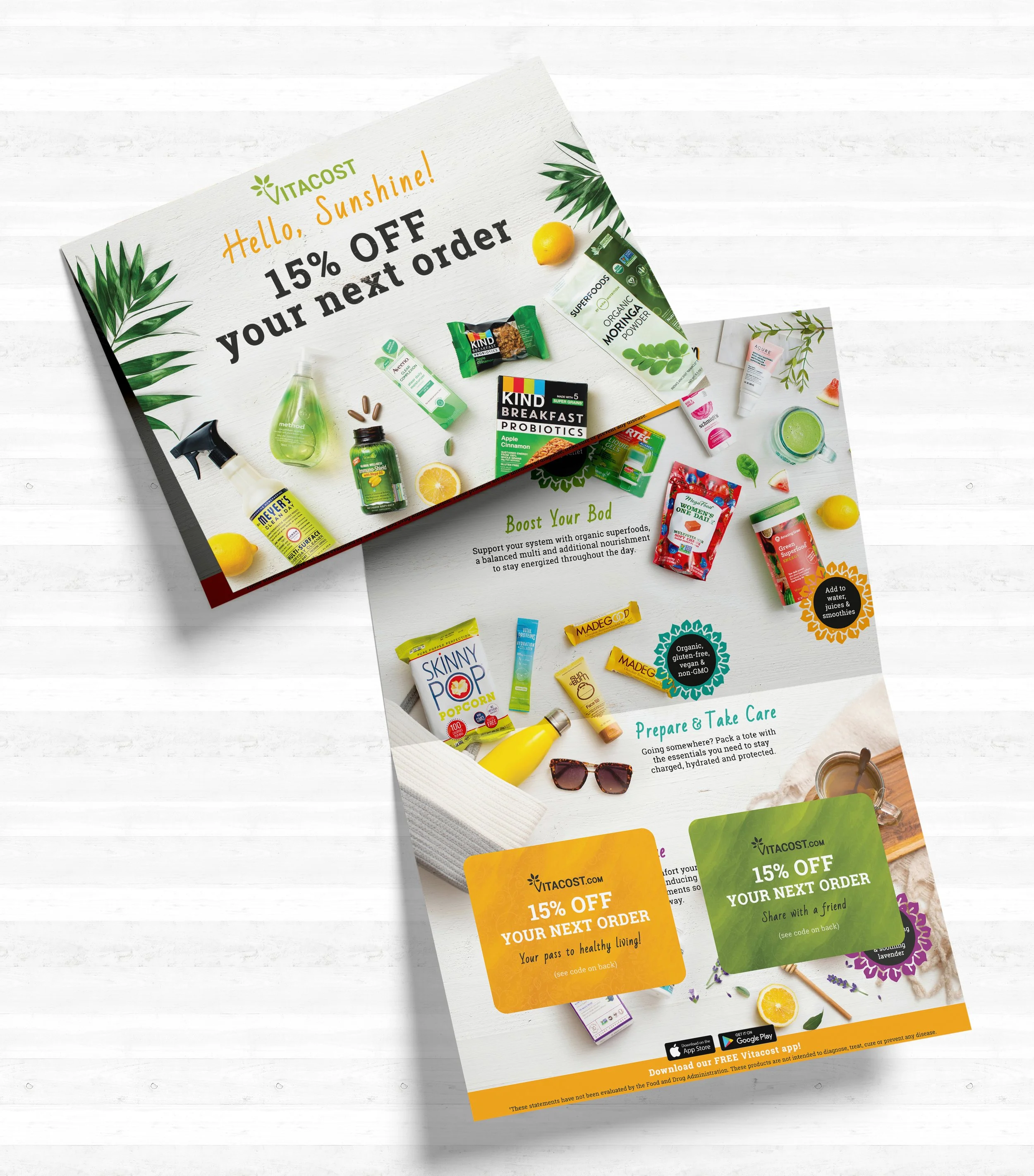 Vitacost Spring Sale - Mockup