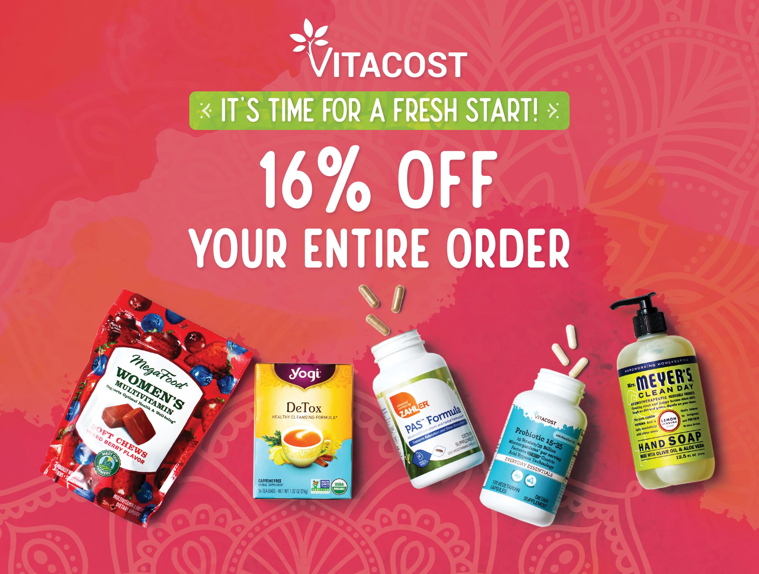 Vitacost "Fresh Start" - Front