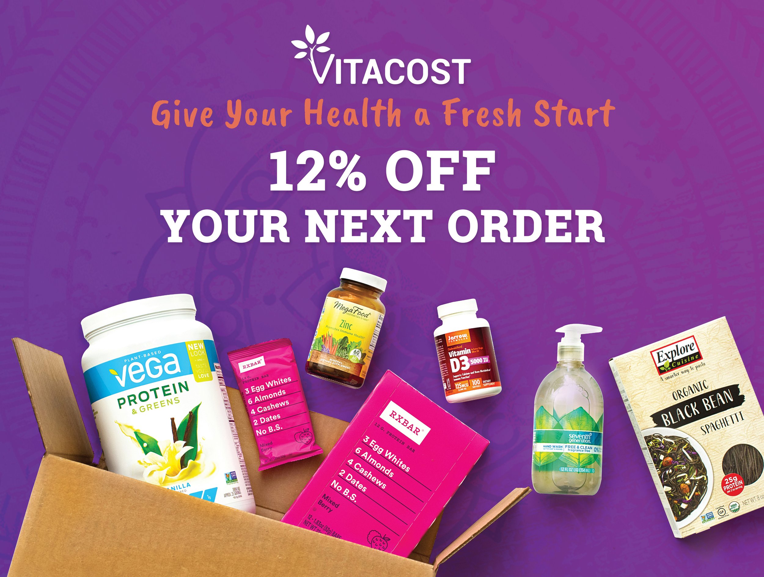 Vitacost New Year Savings - Front