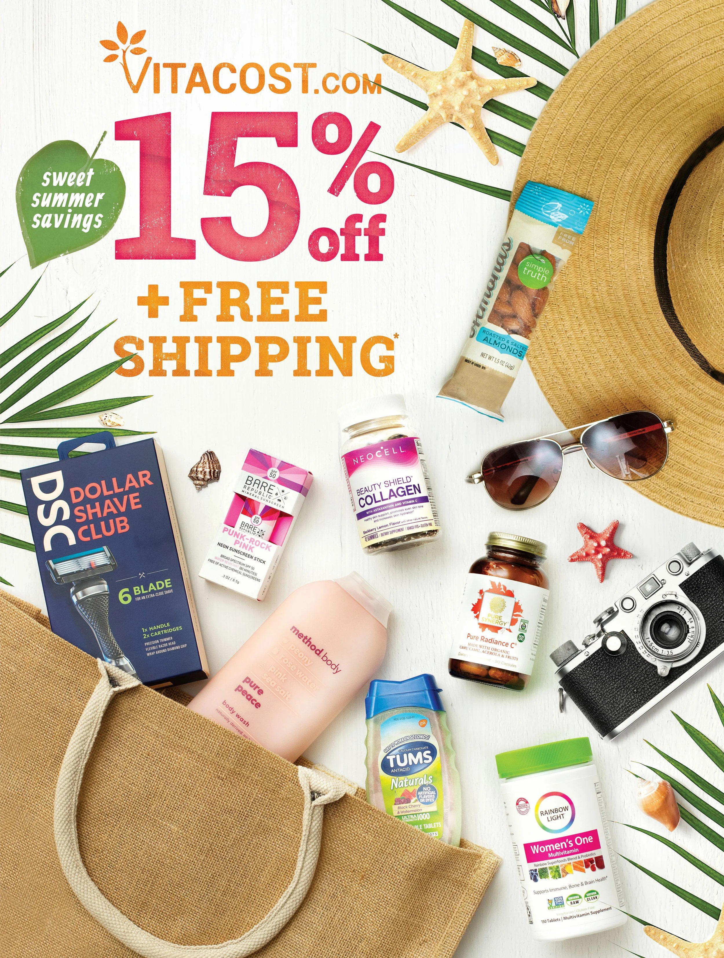 Vitacost Summer Savings - Front
