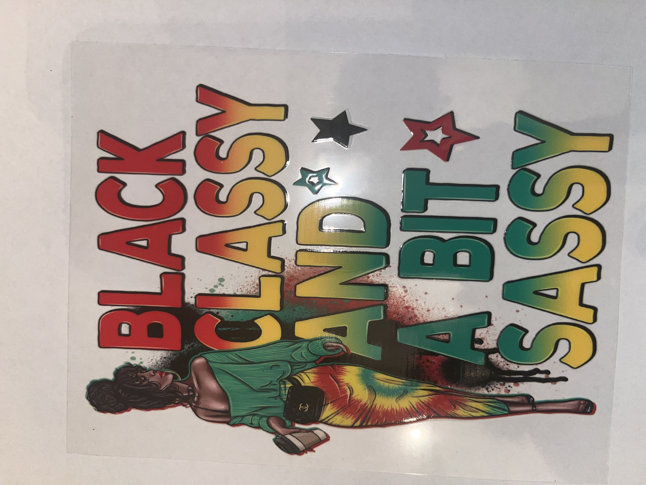 UV Transfer Sticker