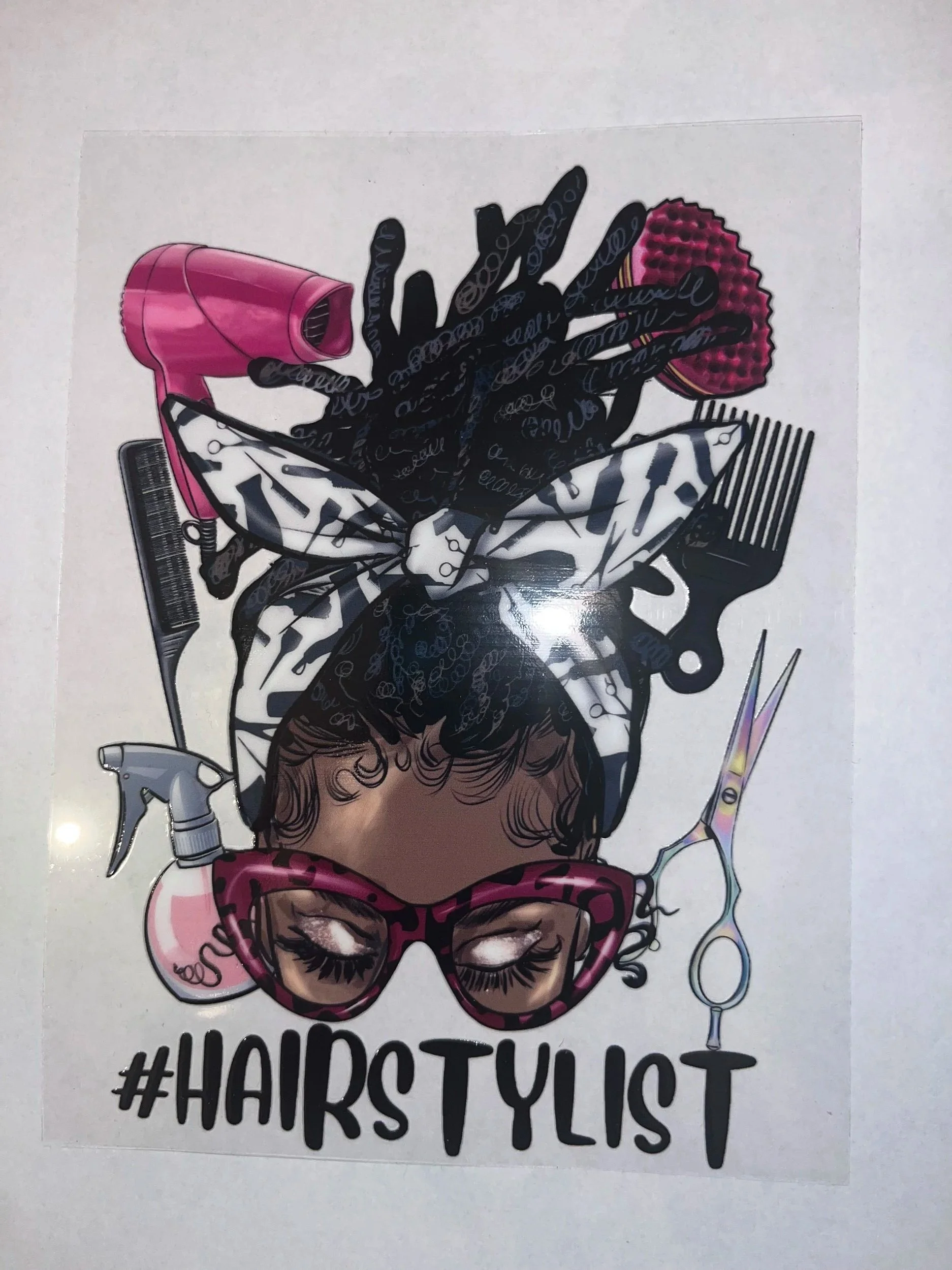 UV Transfer Sticker
