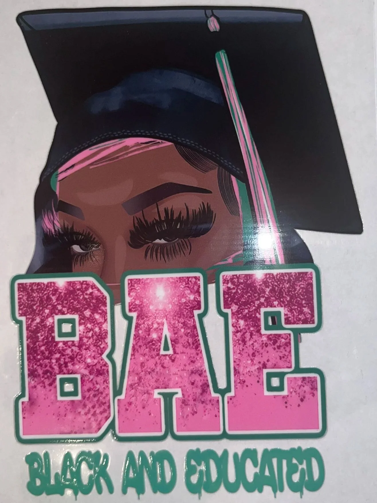 UV Transfer 5x7 Sticker