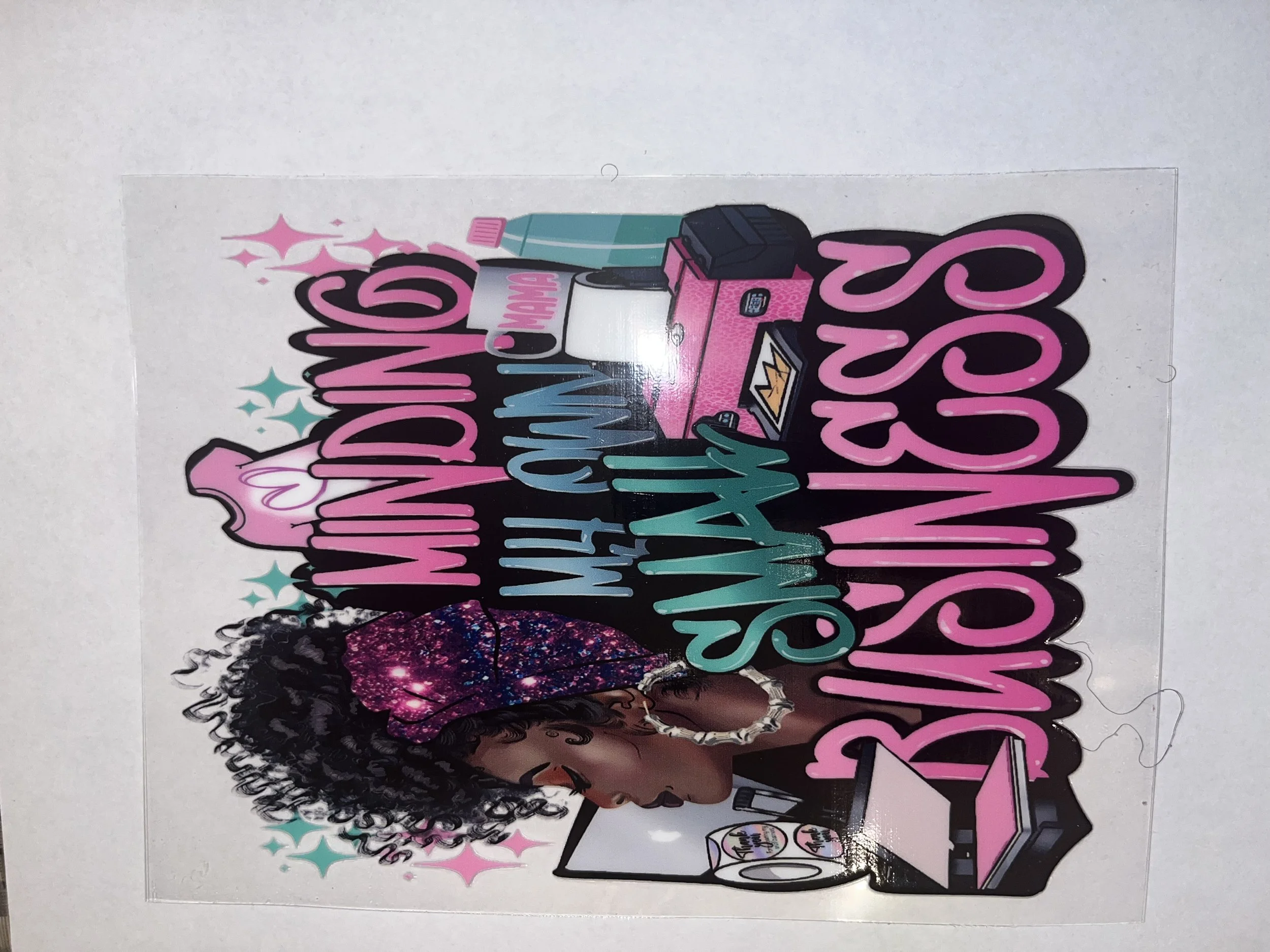 UV Transfer Sticker