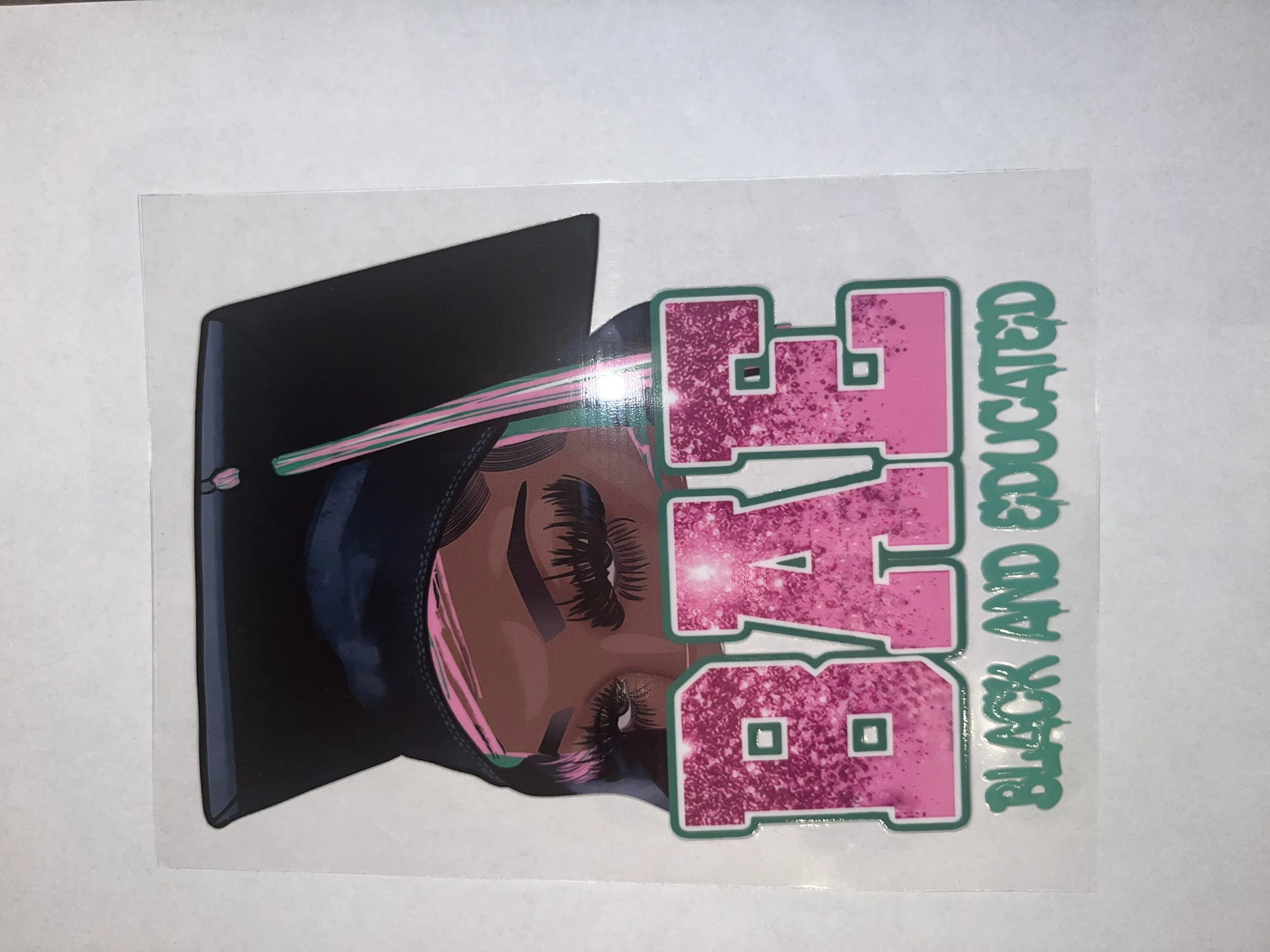 UV Transfer Sticker