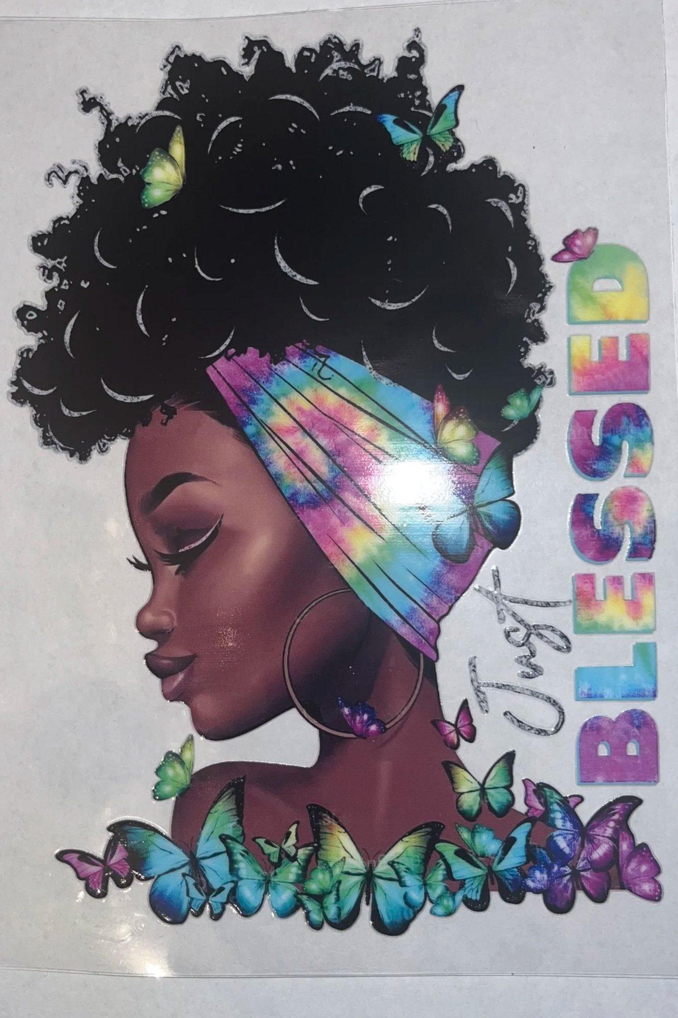 UV Transfer 5x7 Sticker