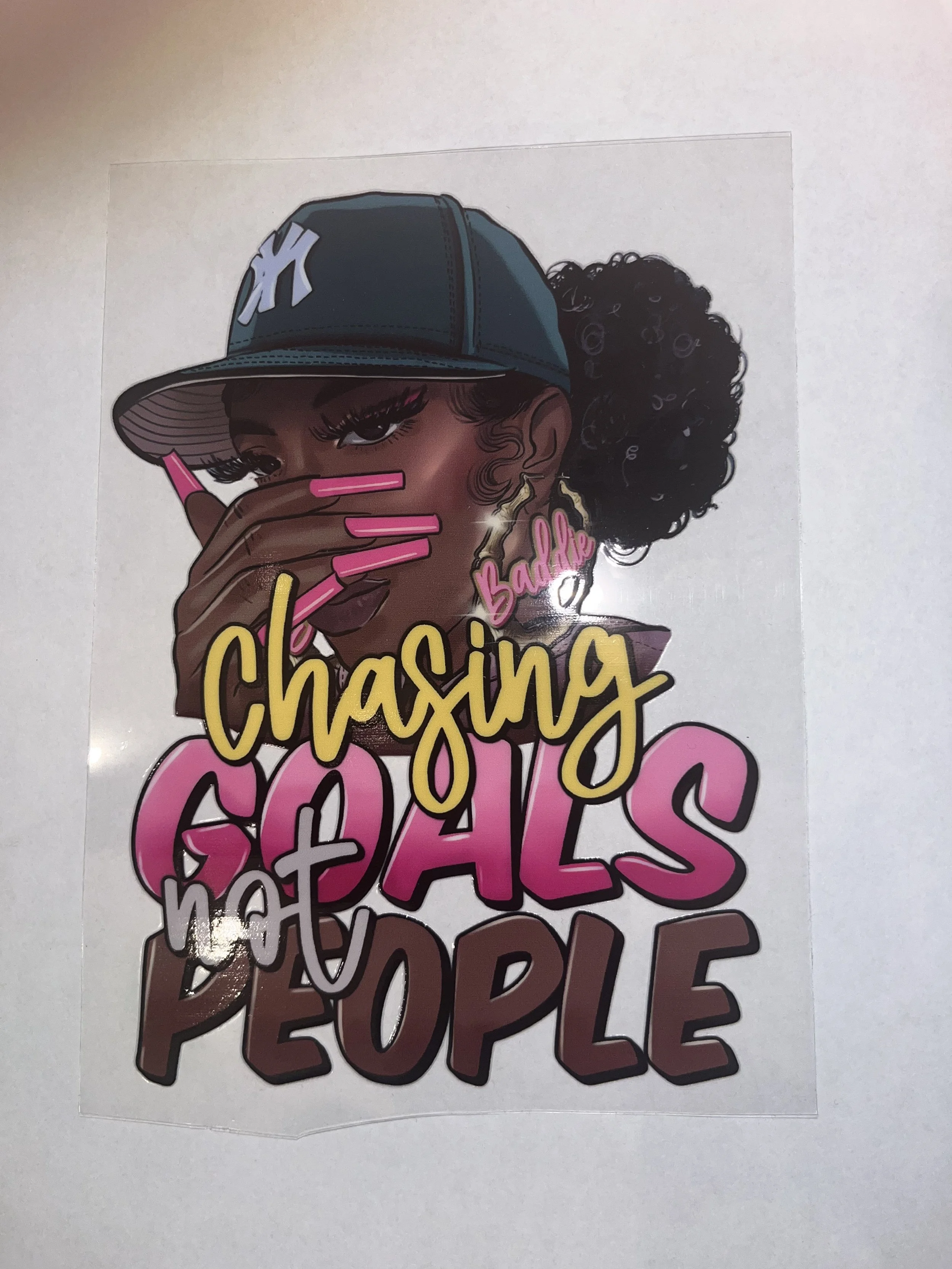UV Transfer Sticker