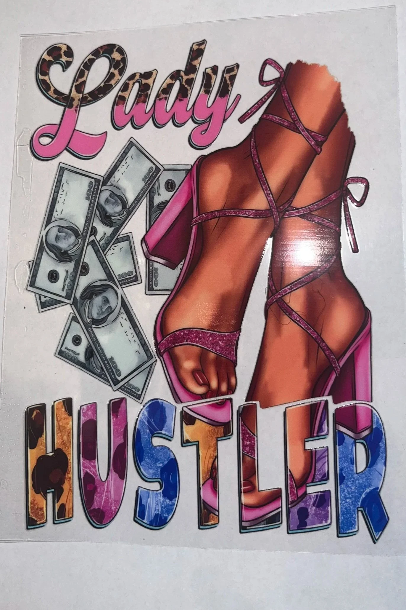 UV Transfer 5x7 Sticker