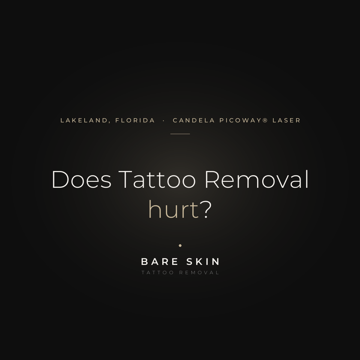 Does Laser Tattoo Removal Hurt?