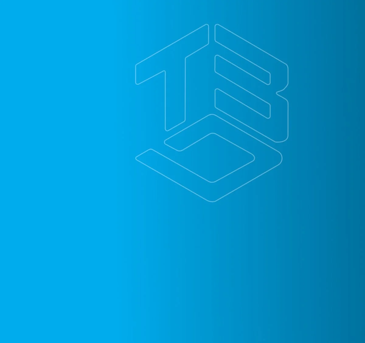 Light blue to dark blue gradient background color