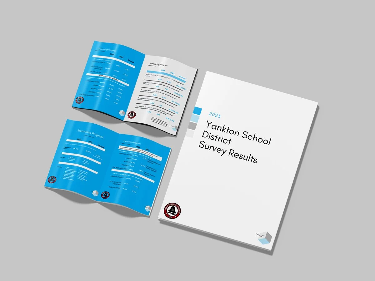 Pamphlet with the Yankton School District Survey Results