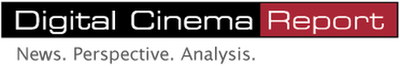 Digital Cinema Report logo with the text 'News. Perspective. Analysis.'