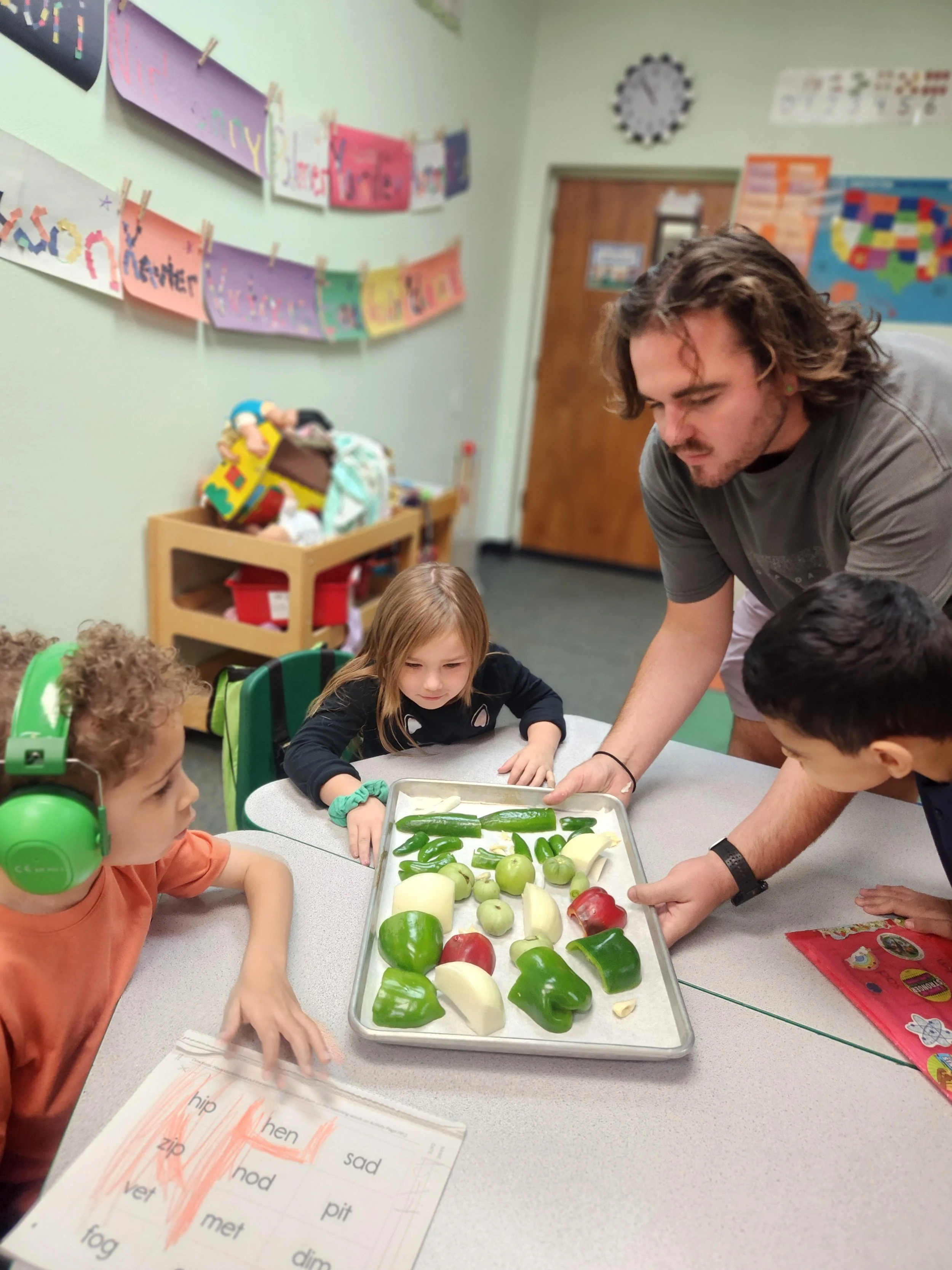 Cooking classes even for our youngest students