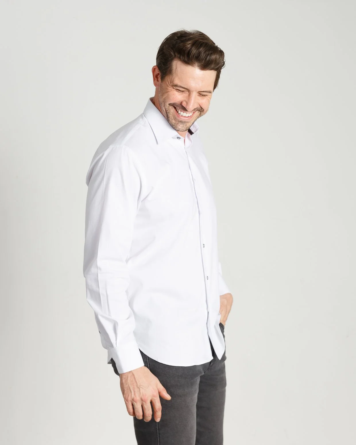commercial photography for garnet clothiers clothing brand by donovan cole orange kat energy