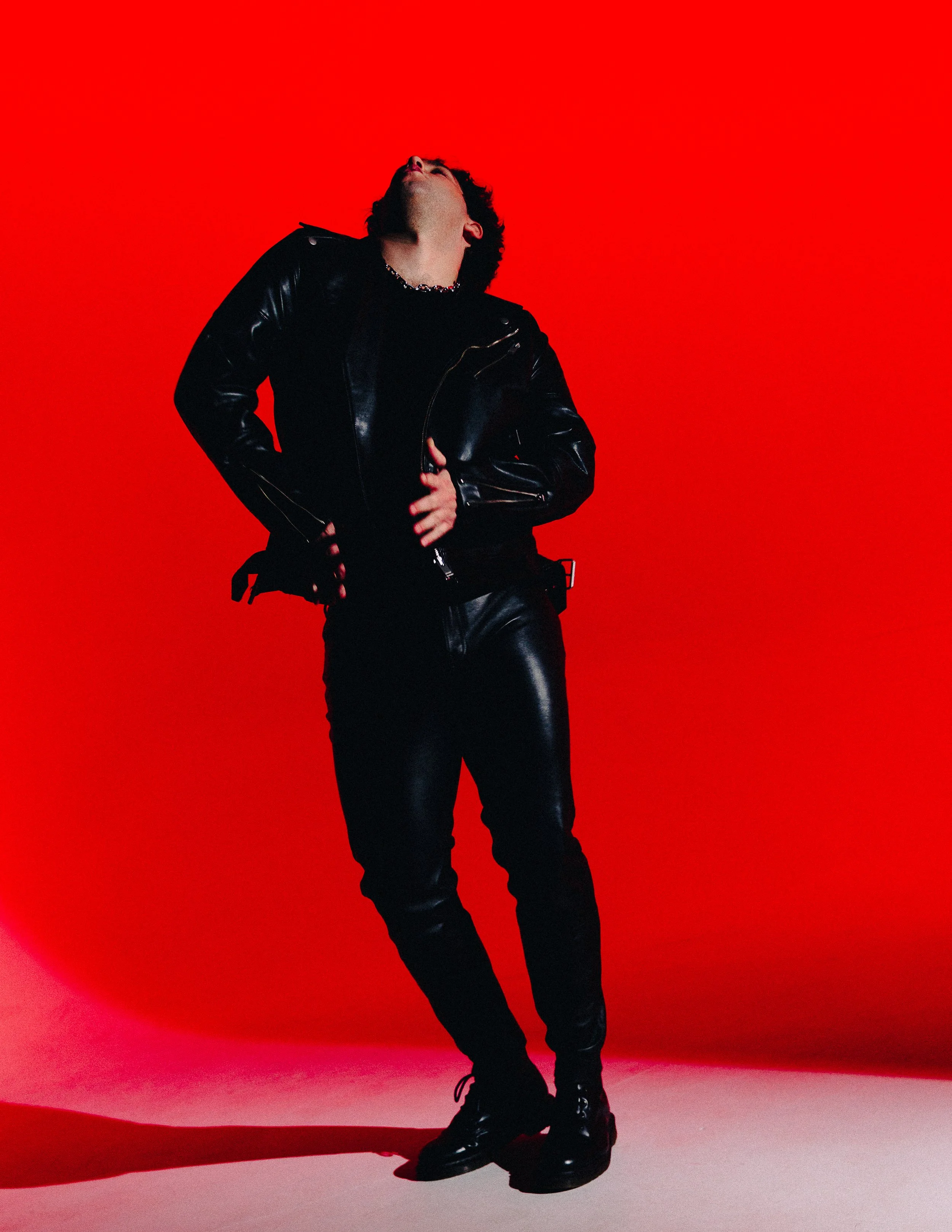 robby hart photographed for a music video by donovan cole