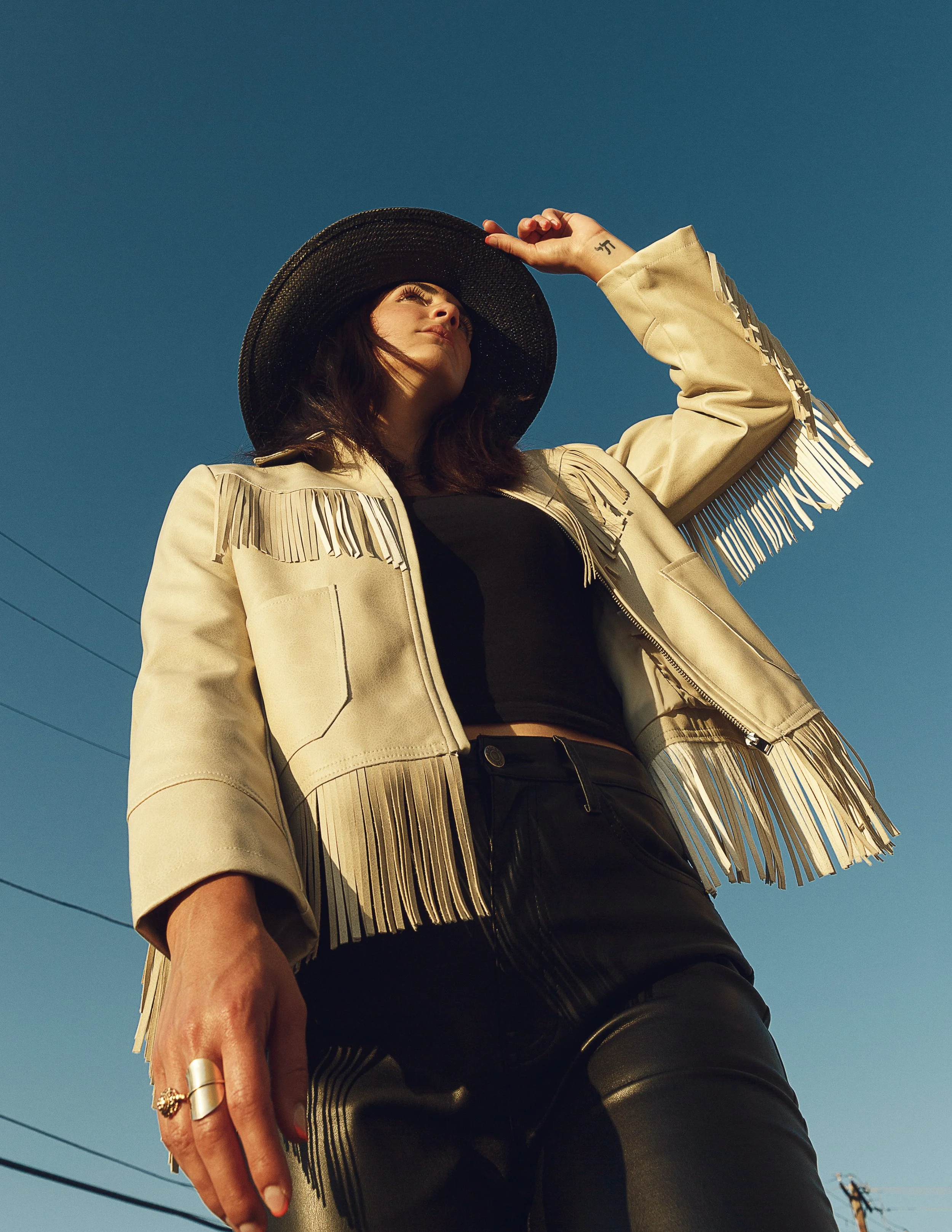 commercial image photographed by orange kat energy for a clothing brands