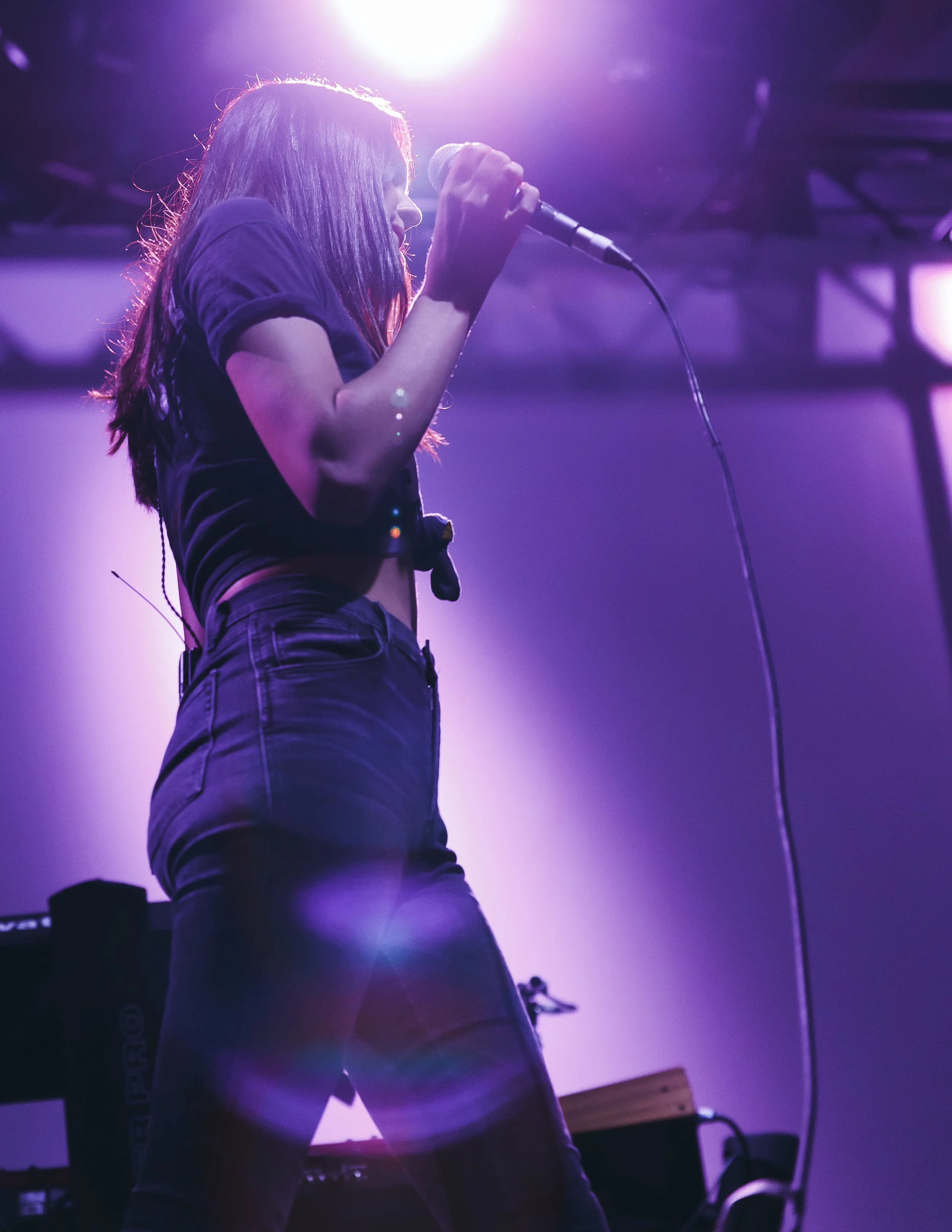 charlotte lawrence photographed by donovan cole at the mercury ballroom in louisville kentucky