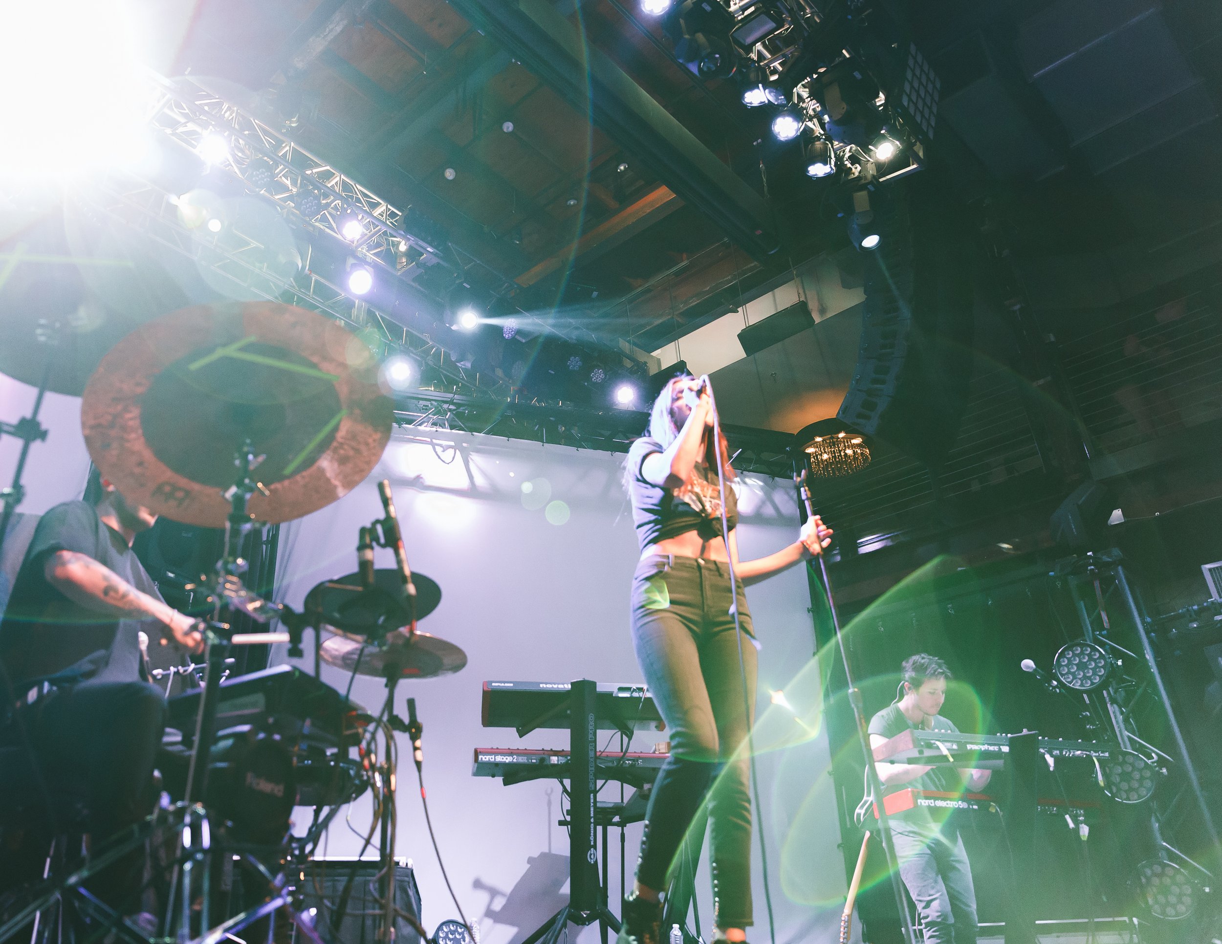 charlotte lawrence photographed by donovan cole at the mercury ballroom in louisville kentucky