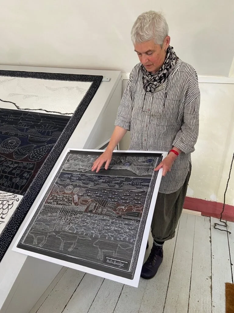 Pauline Burbidge Studio Visit
