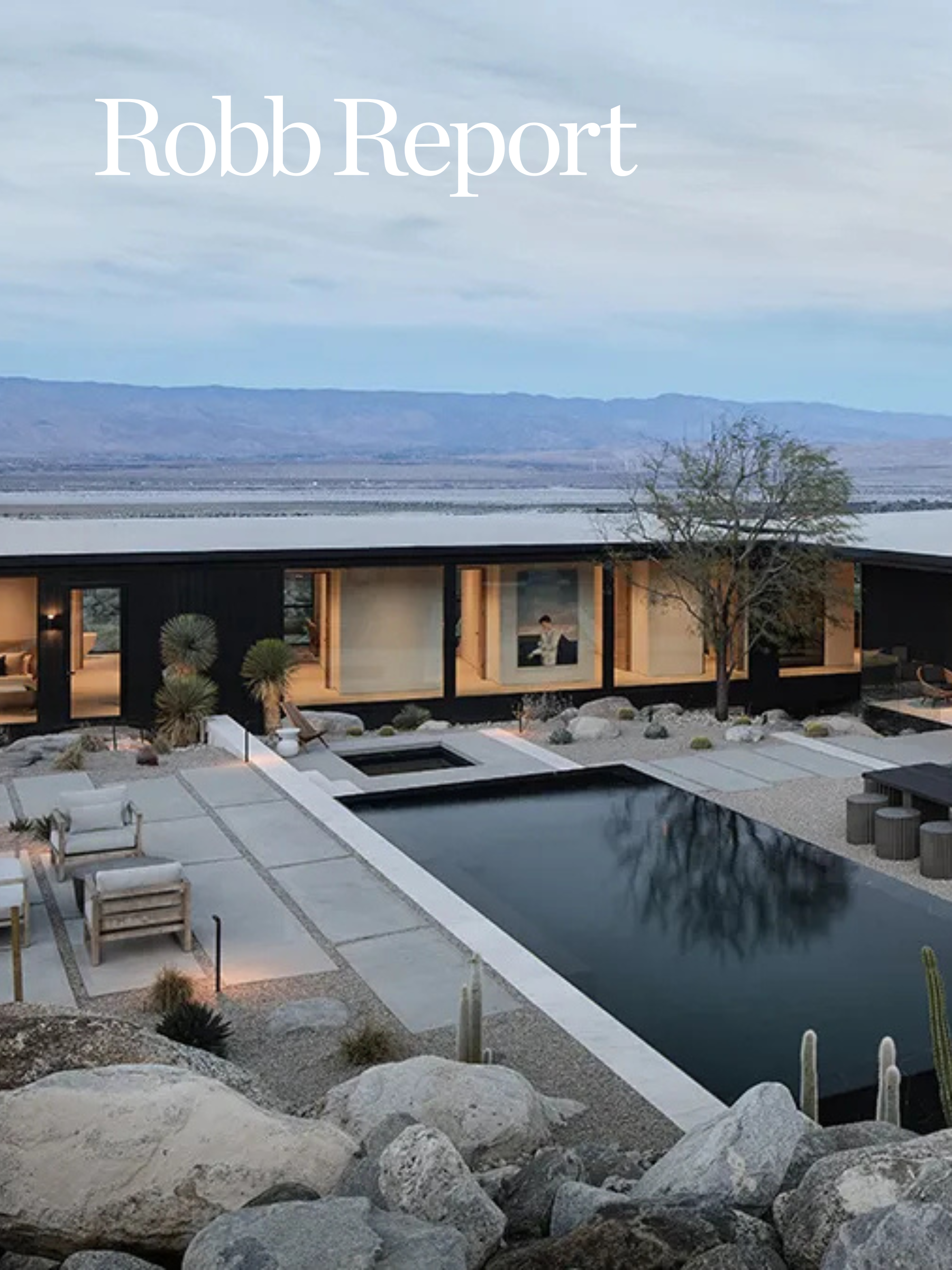 A Brand-New Glass House Floating Above Palm Springs Lists for $10 Million