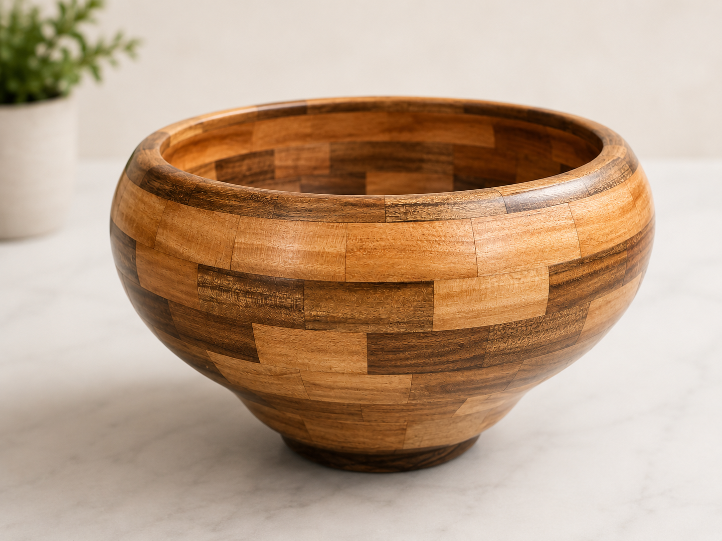 Segmented Cherry Bowl