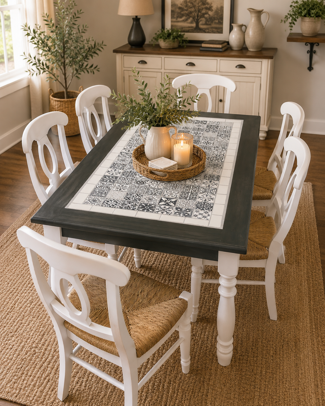Ceramic Tile Table