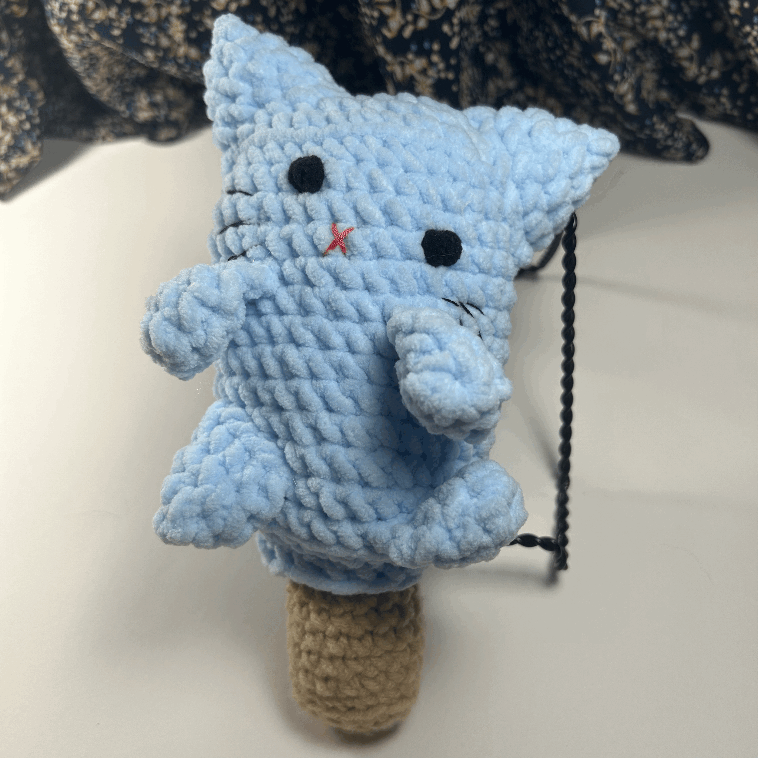 Melting Blue Raspberry Ice Cream Bar Cat