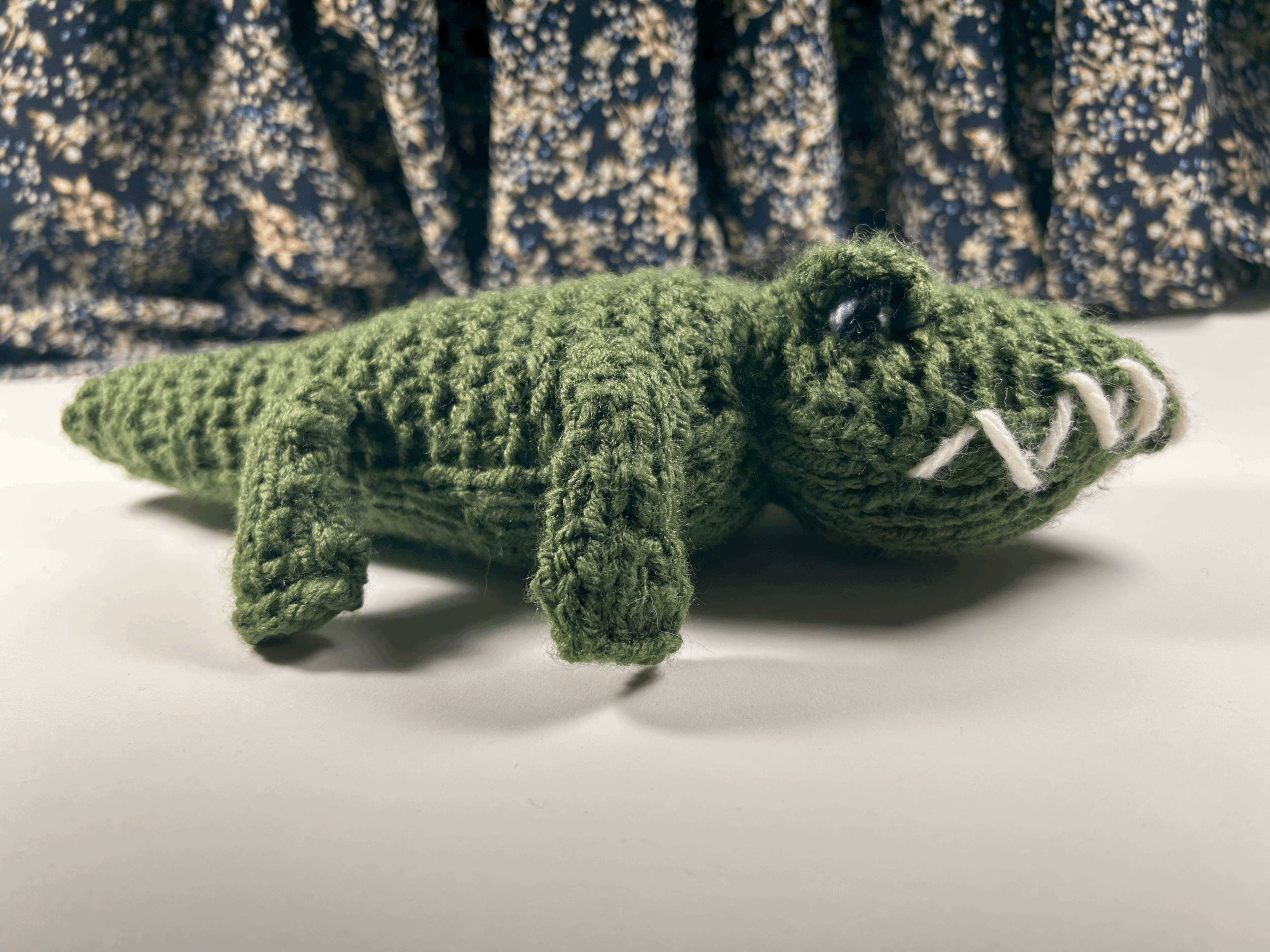 Dark Green Alligator