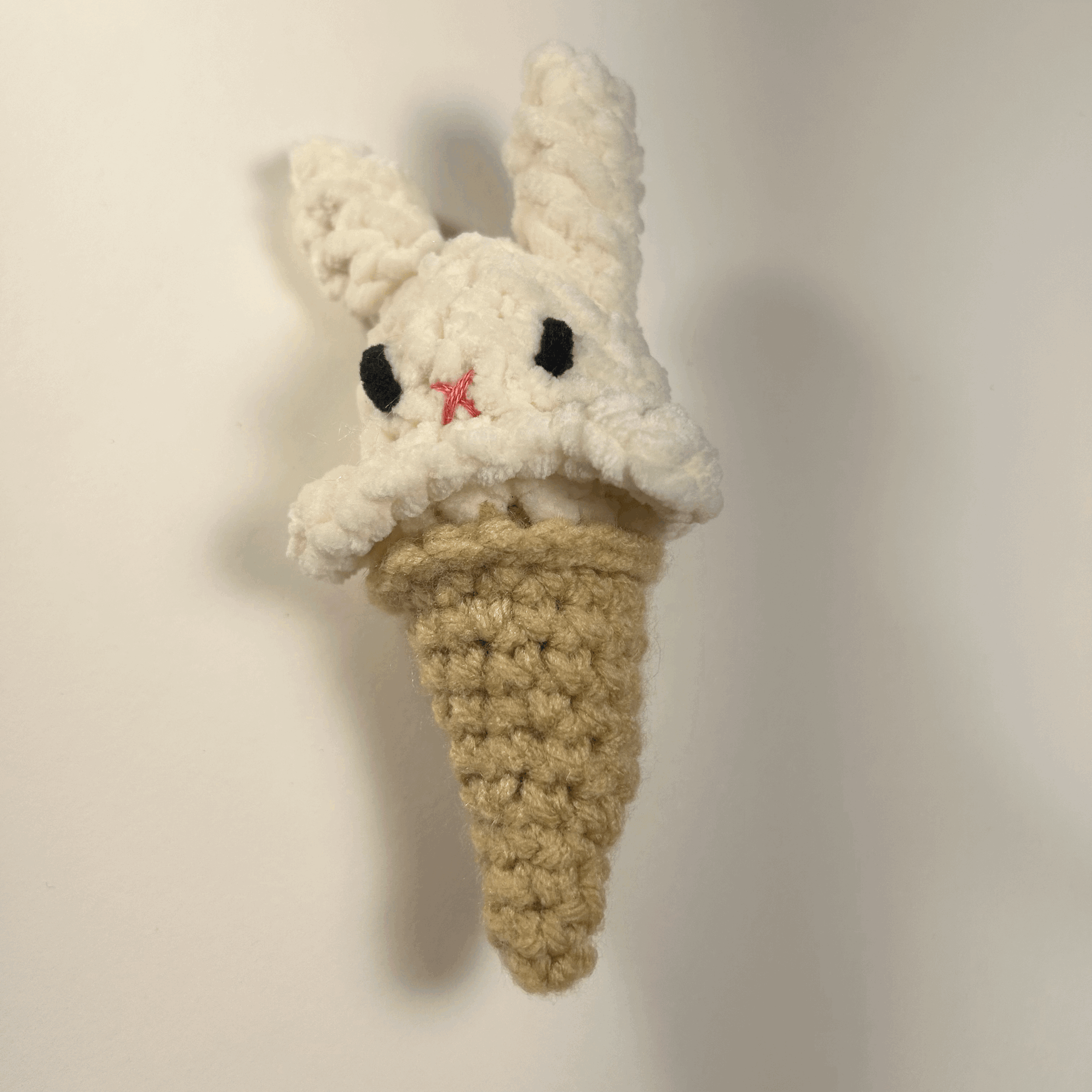 Mini Vanilla Bunny Ice Cream Cone