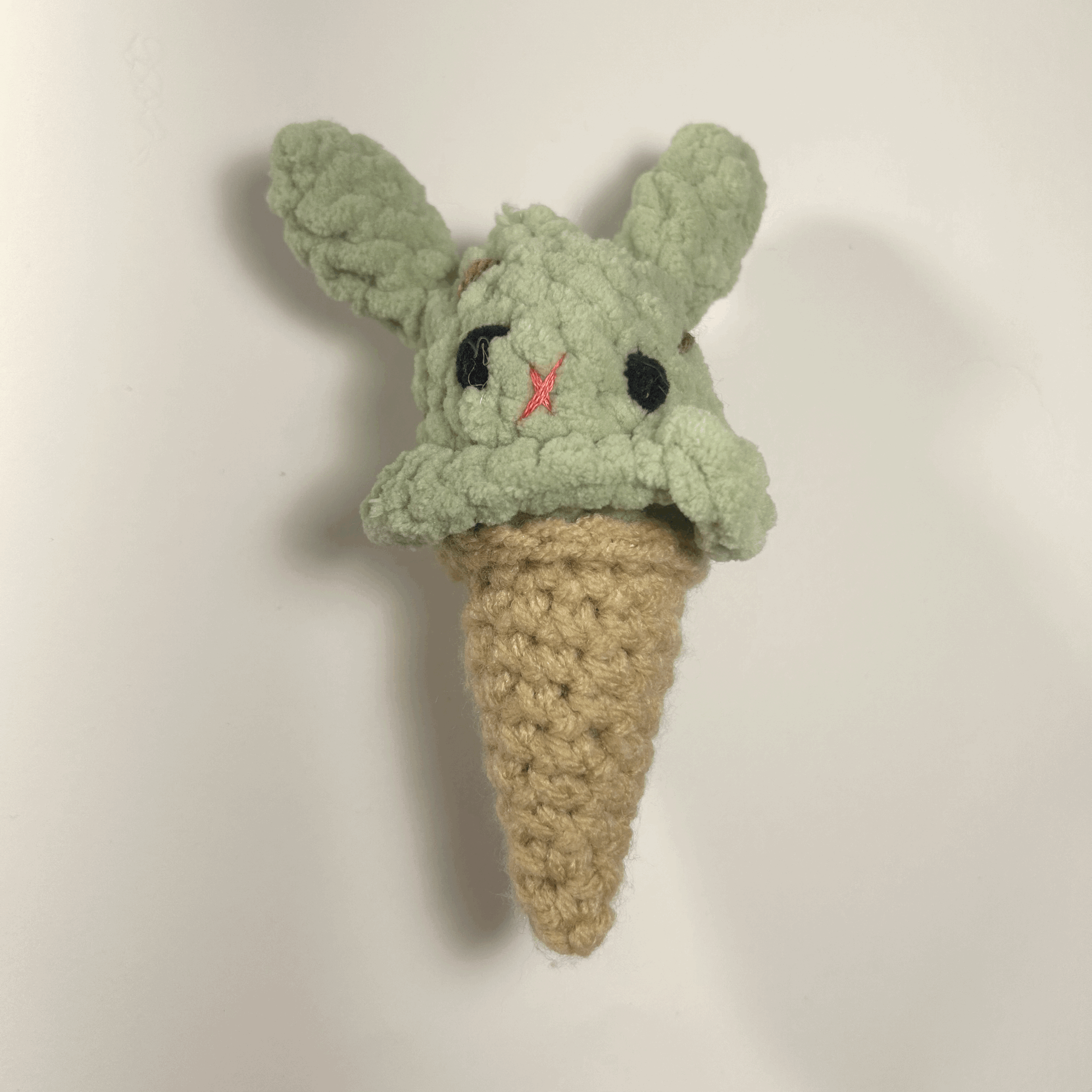 Mini Chocolate Chip Bunny Ice Cream Cone