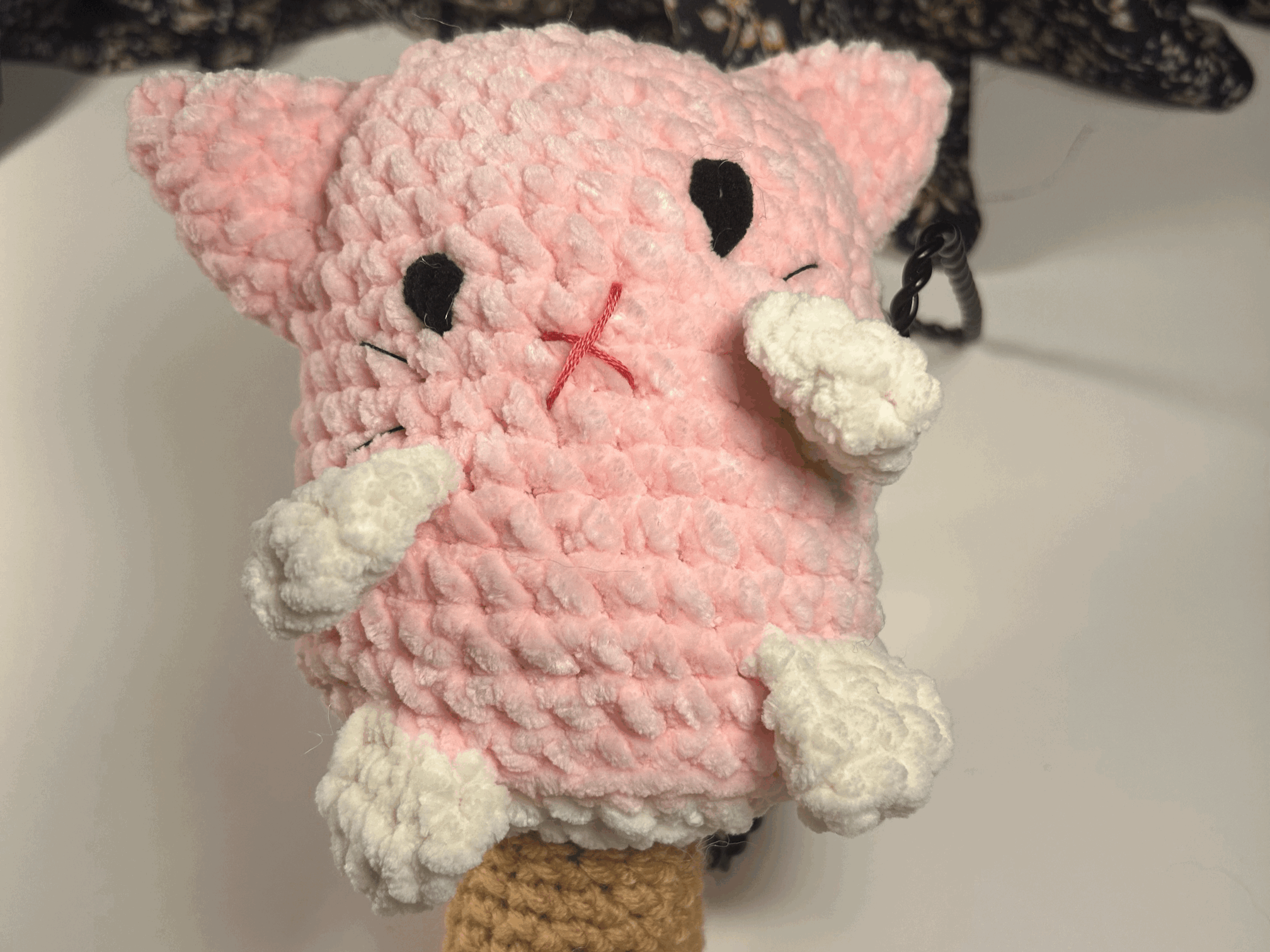Melting Strawberry Ice Cream Bar Cat