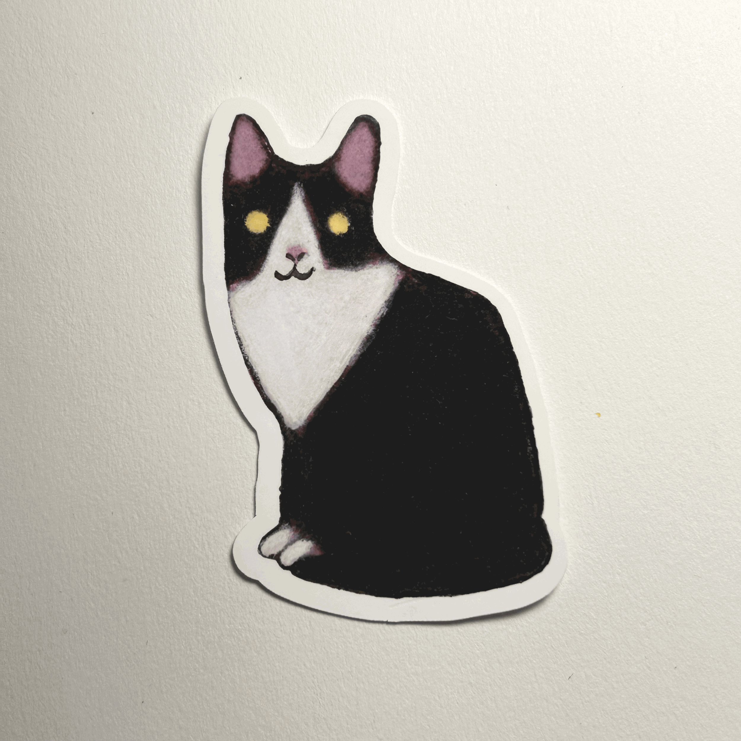 Tuxedo Cat Sticker