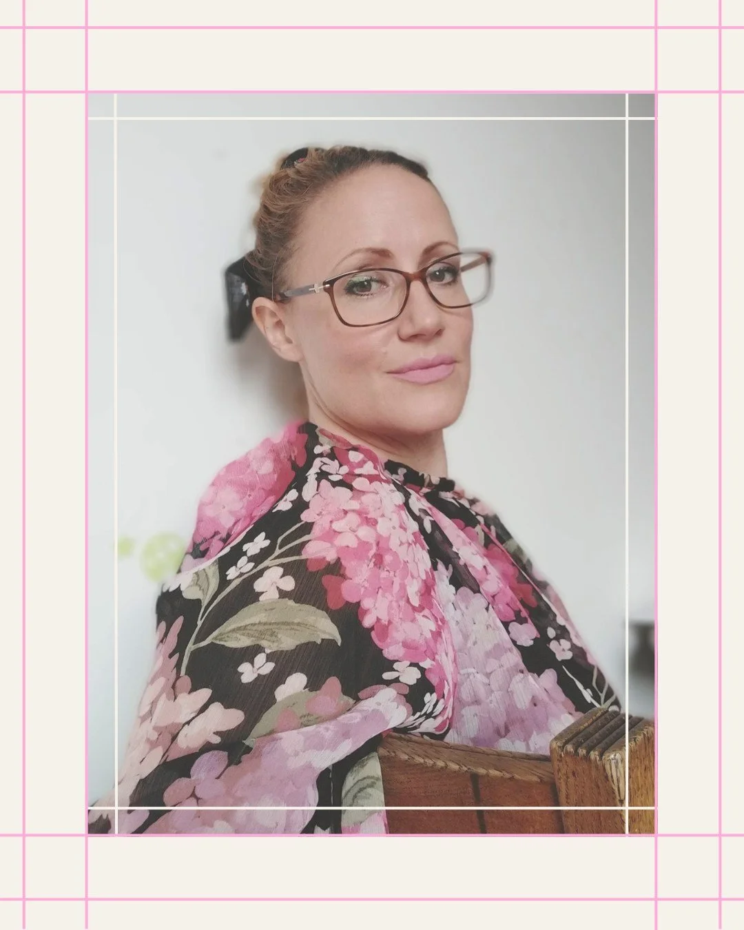 Sometimes you have to dress for the ceremony you're writing, not the desk you're sitting at.

Today's office dress code: pink floral, matching lippy, ceremony for two people who are warm and joyful and completely and utterly right for each other.

Th