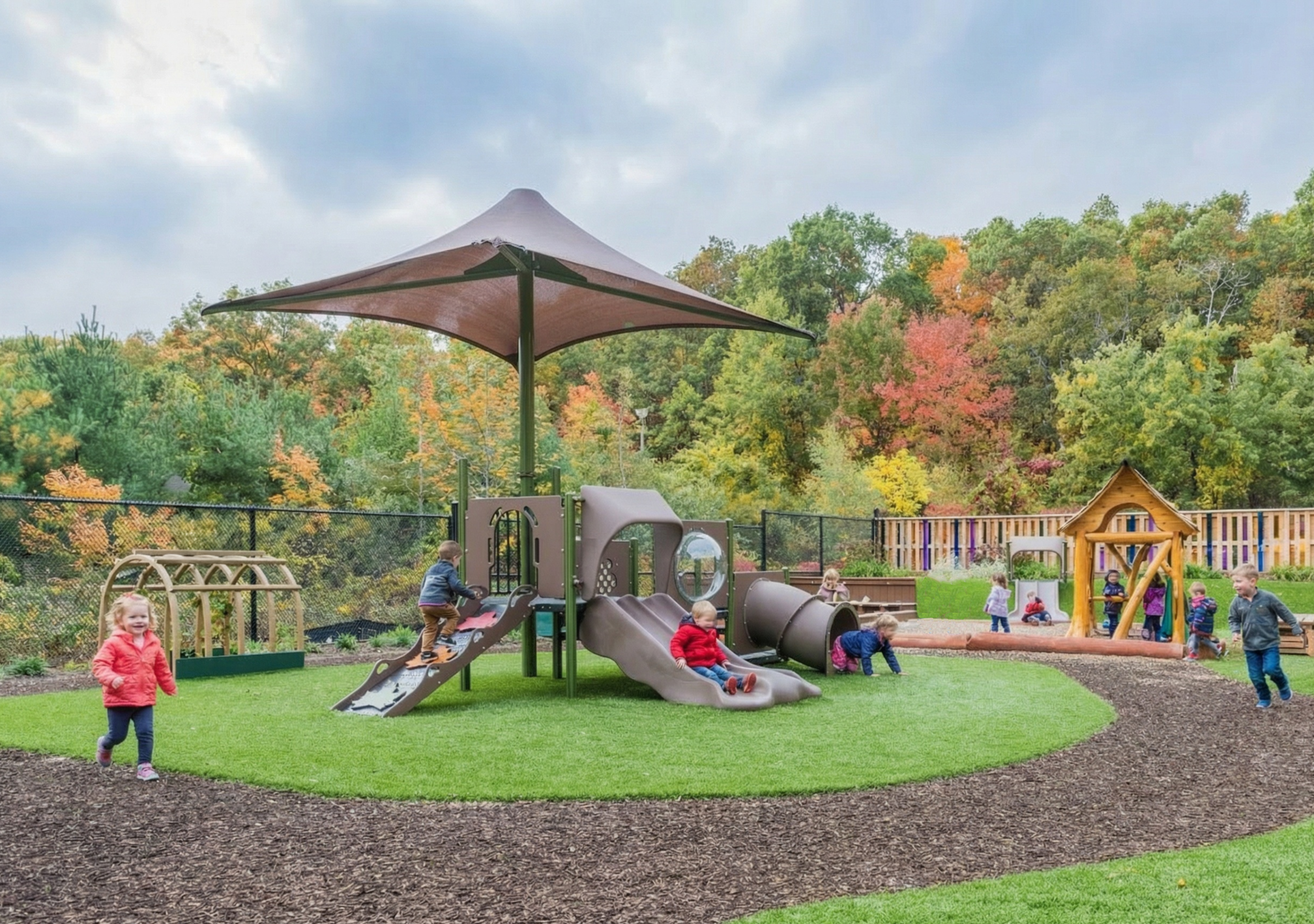 MIT Lincoln Laboratory Child Care Center Playscape