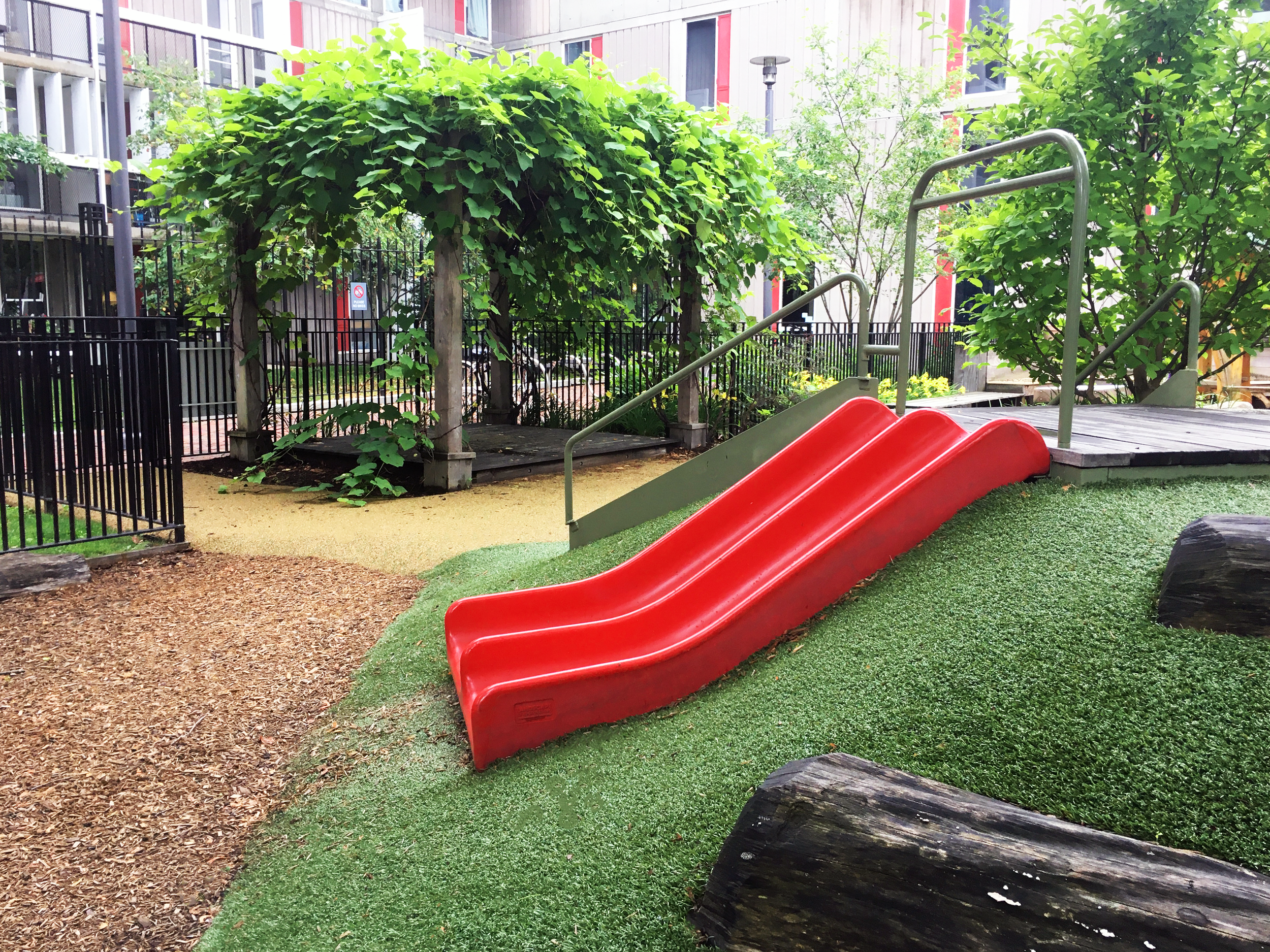 Harvard University Peabody Terrace Children's Center Playscape