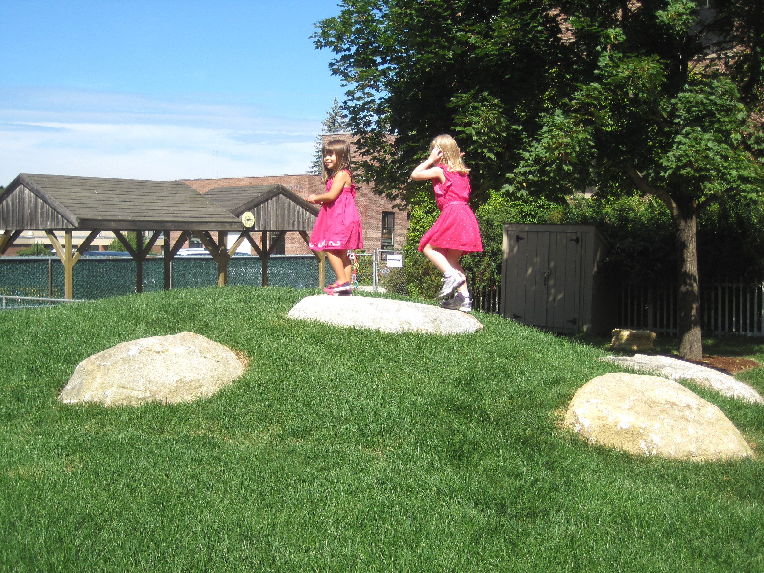Keene State College Child Development Center Playscape