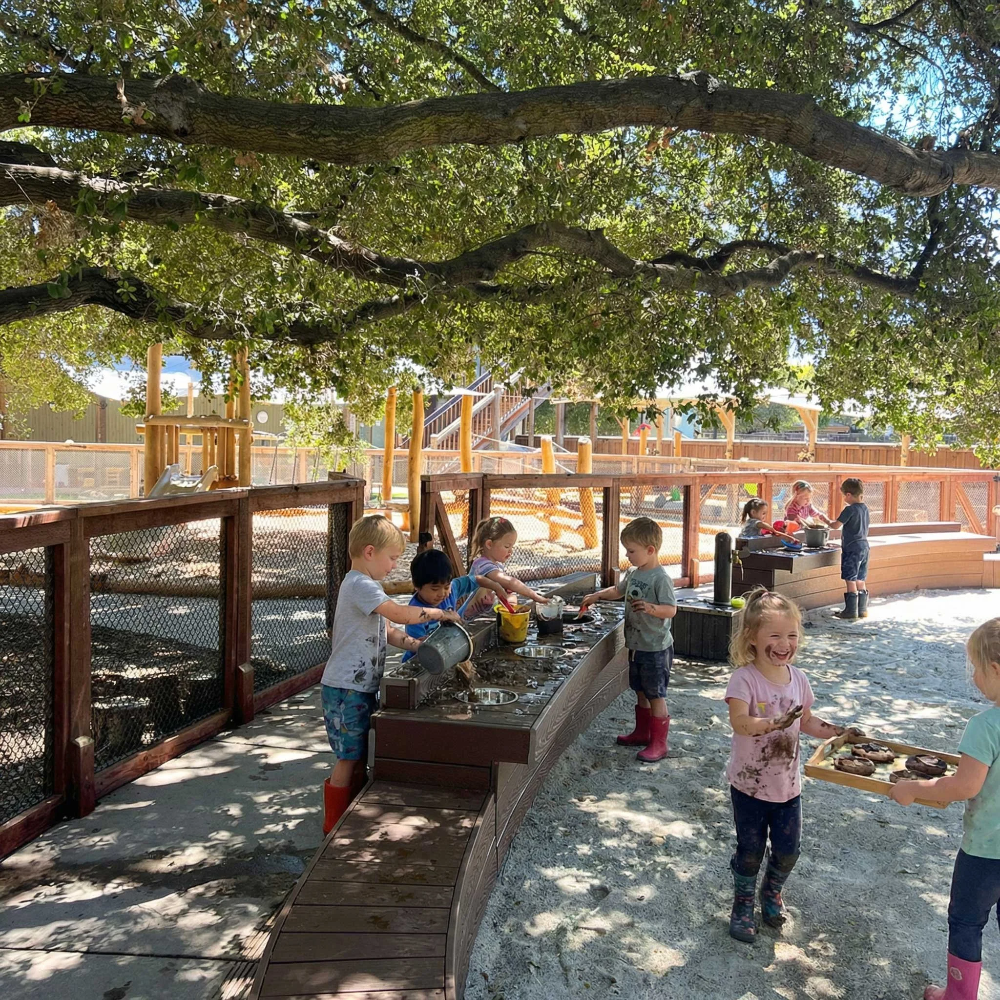 Stanford University Madera Grove Children's Center Playscape