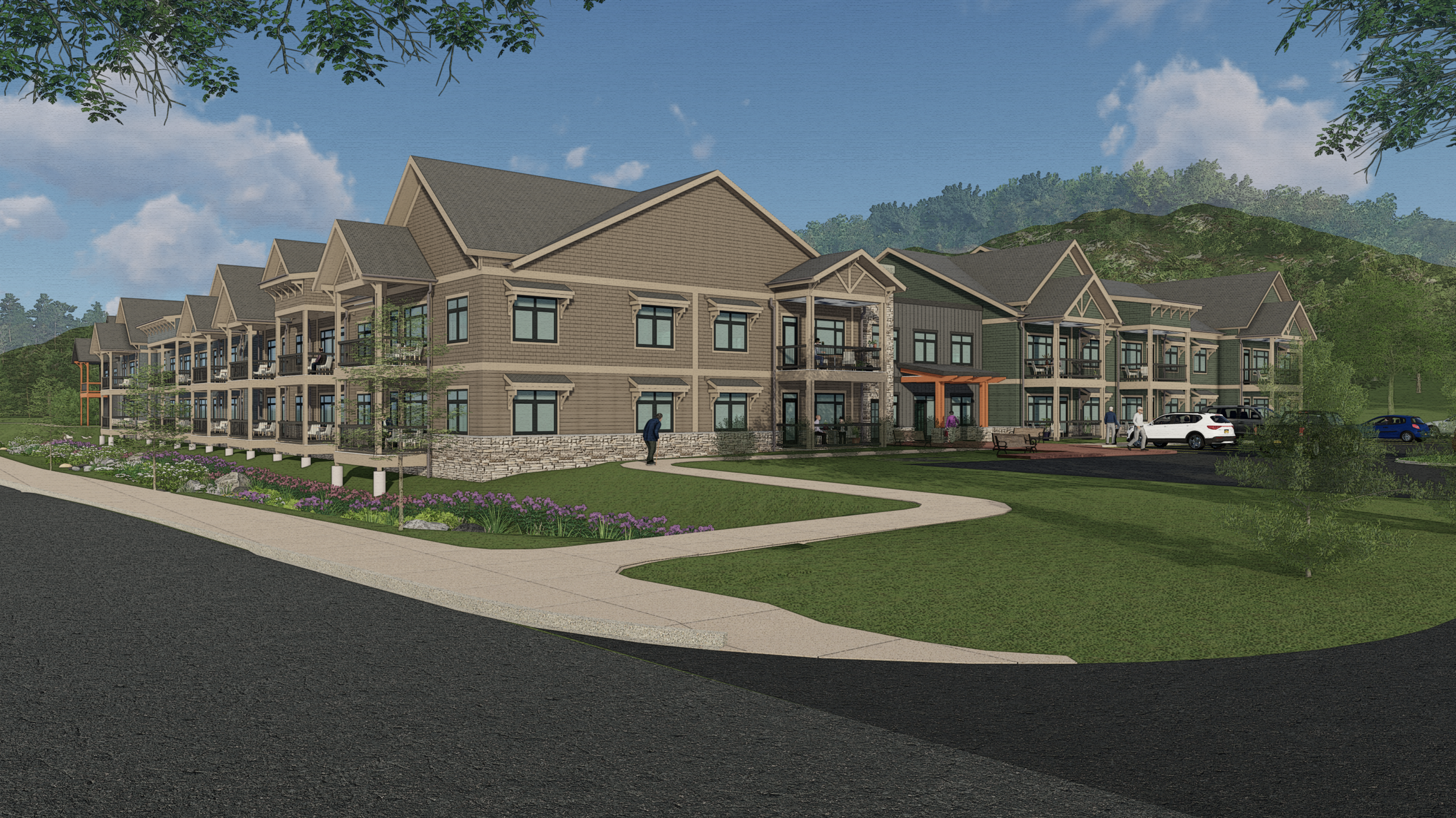 Cold Spring Apartments Rendering