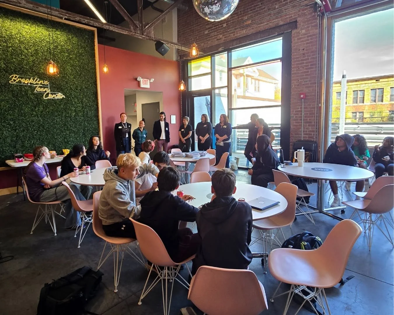 Industry Night at the Brookline Teen Center